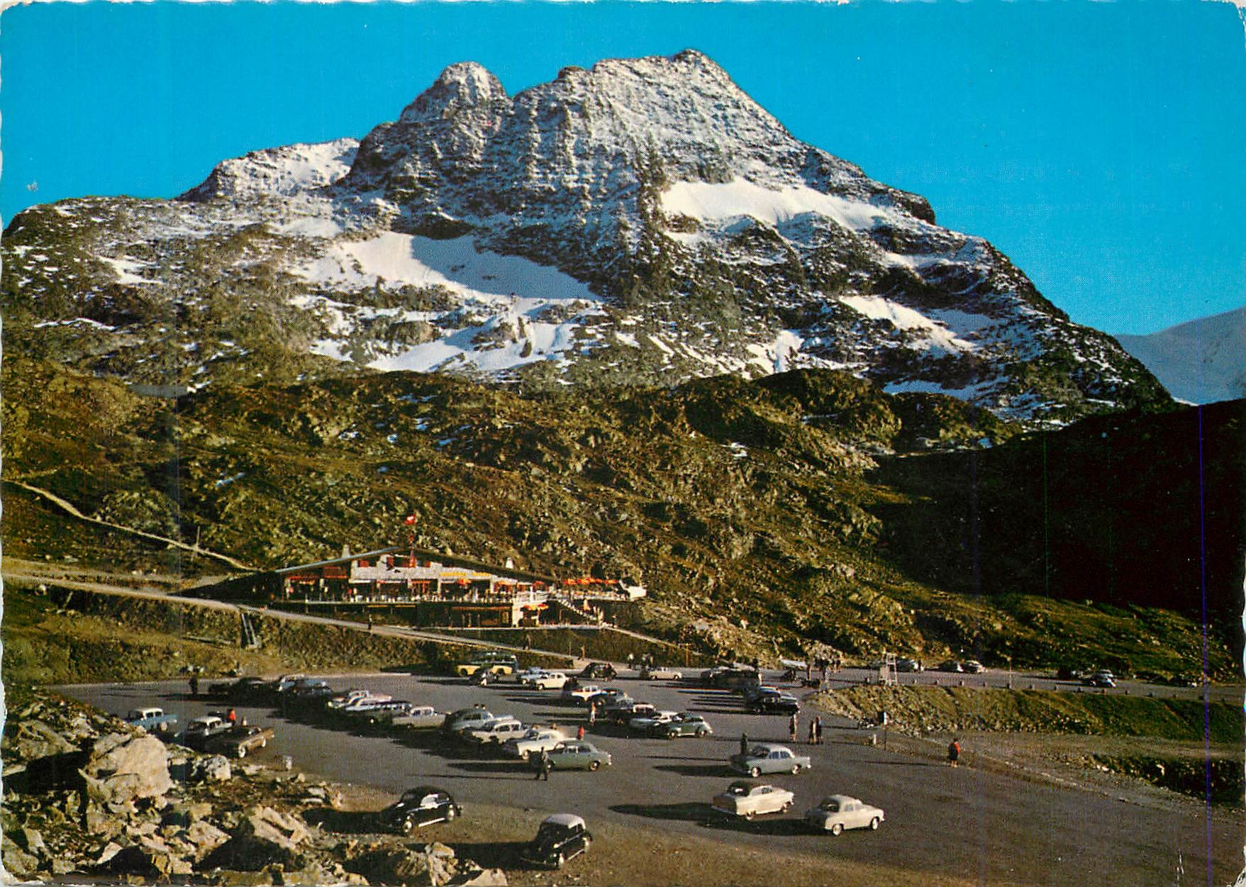 CPA Susten passhohe 2260 m schweiz berghaus susten kulm und quick bar