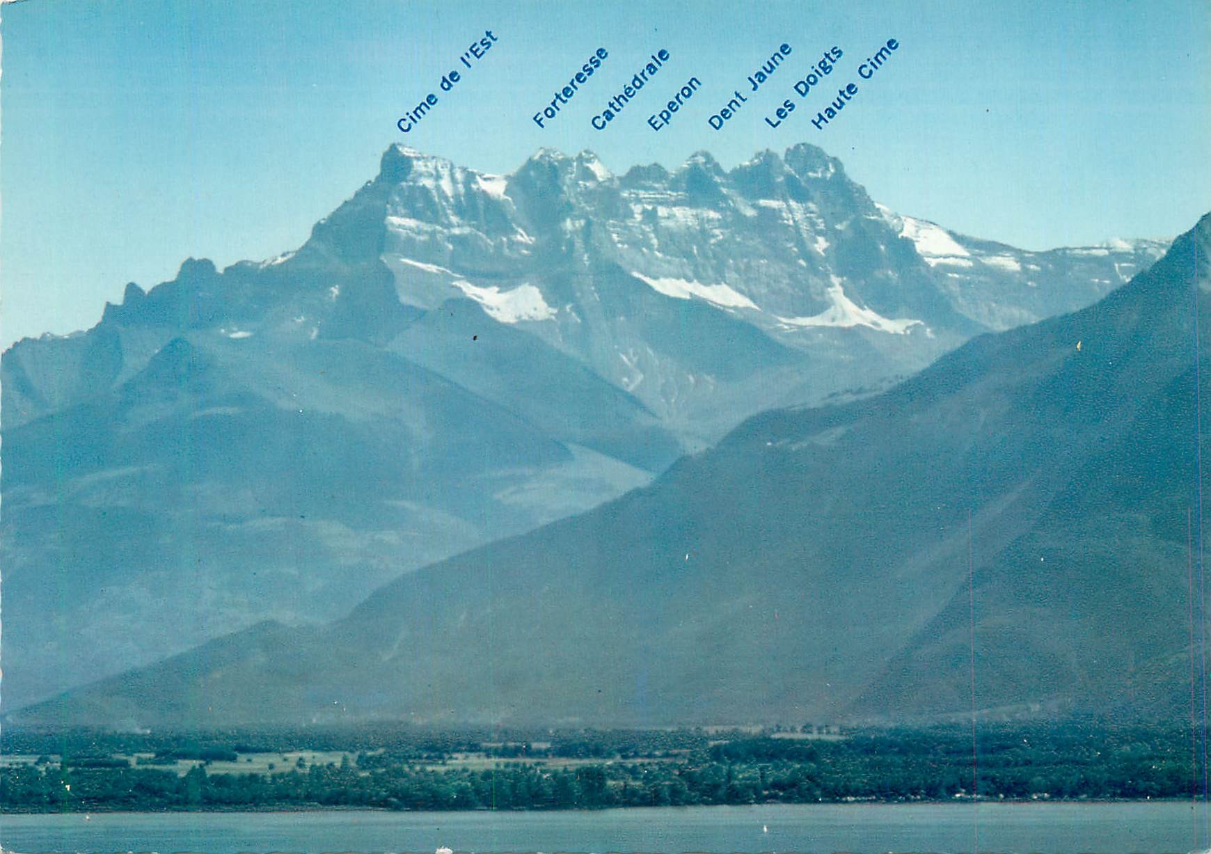 CPM Lac leman 1816 les denis du midi