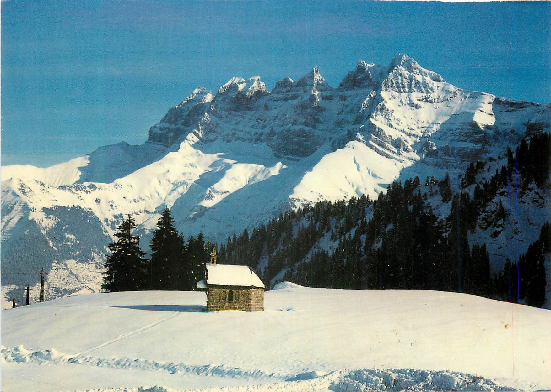 CPM La chapelle des crosets s val d illiez les dents du midi