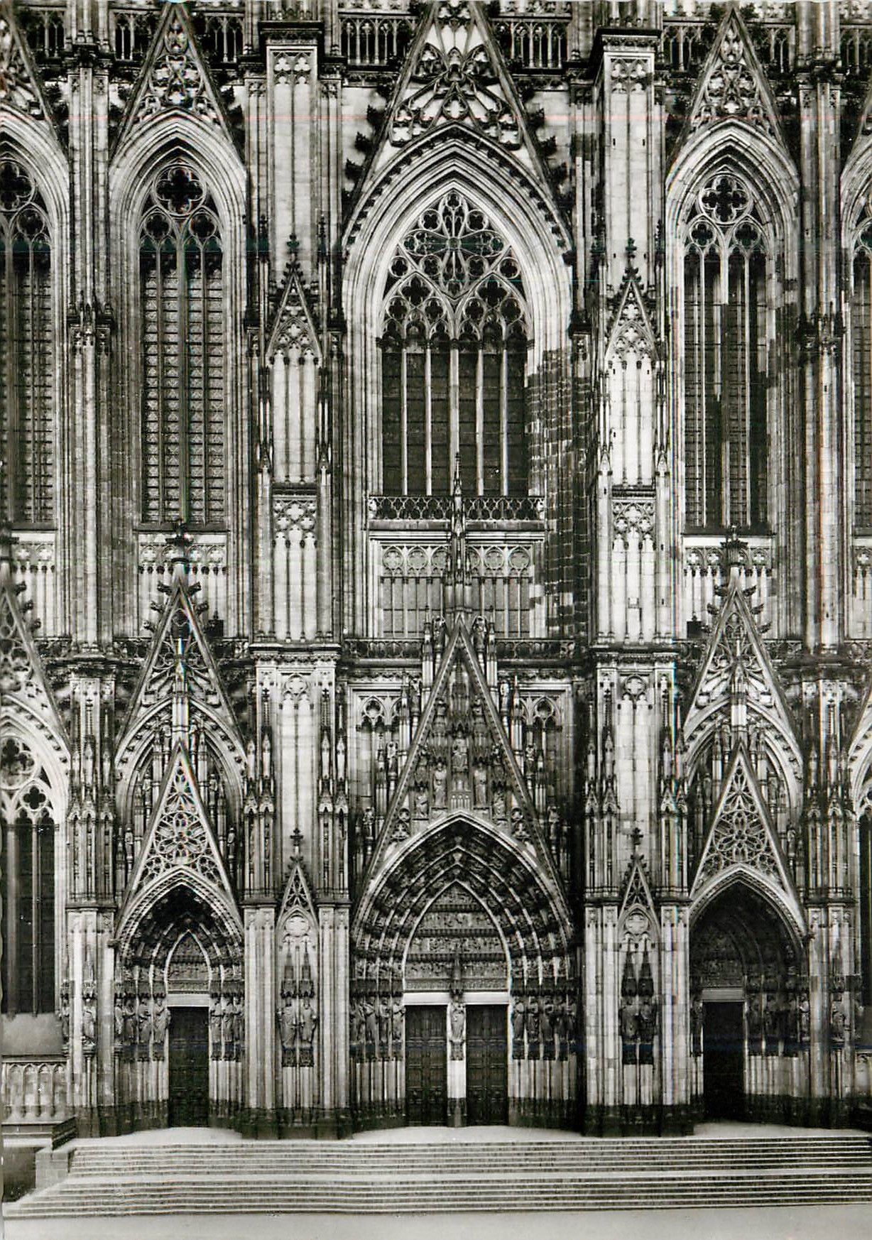 CPM La cathedrale de la cologne portail principale