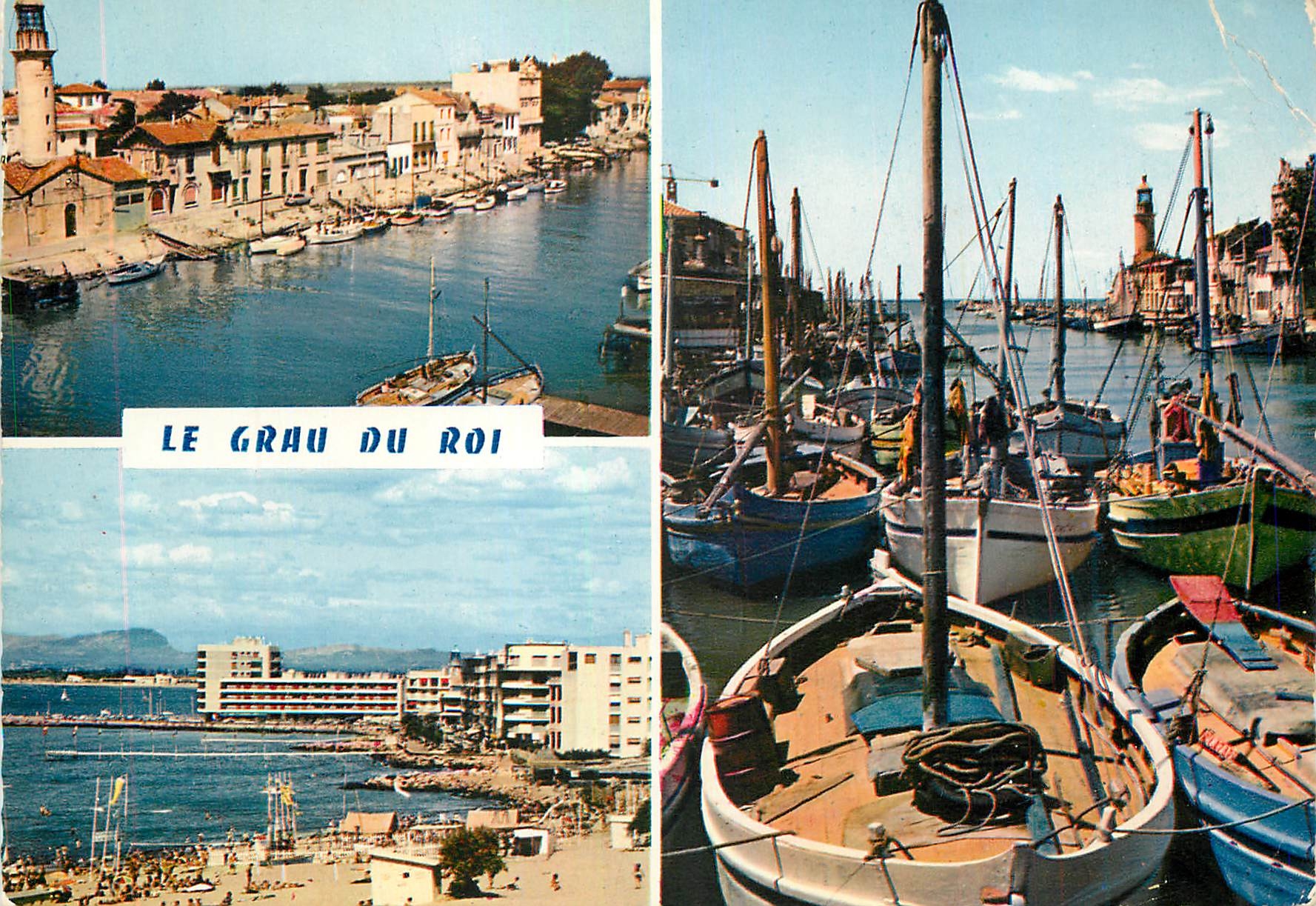 CPM 3466 le grau du roi (gard) Bateaux de peche