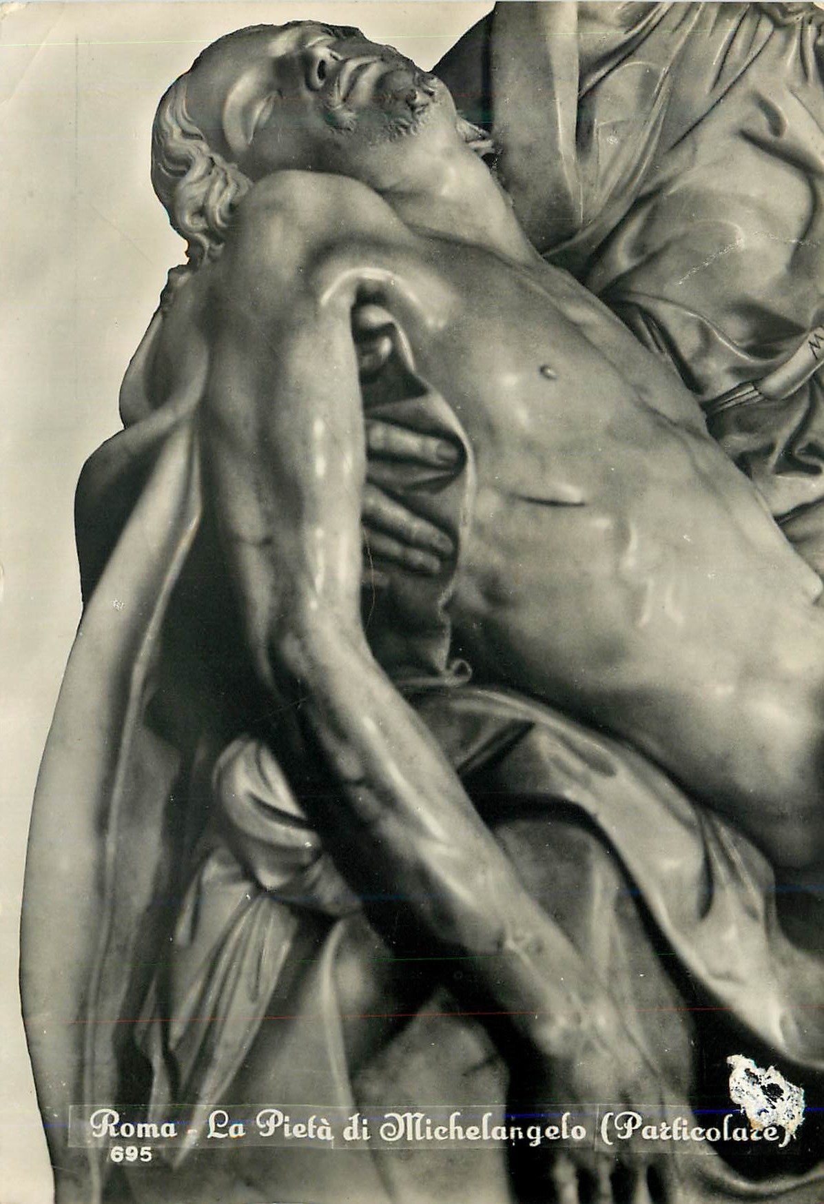 CPM Roma la pieta di michelangelo (particolaze) 695