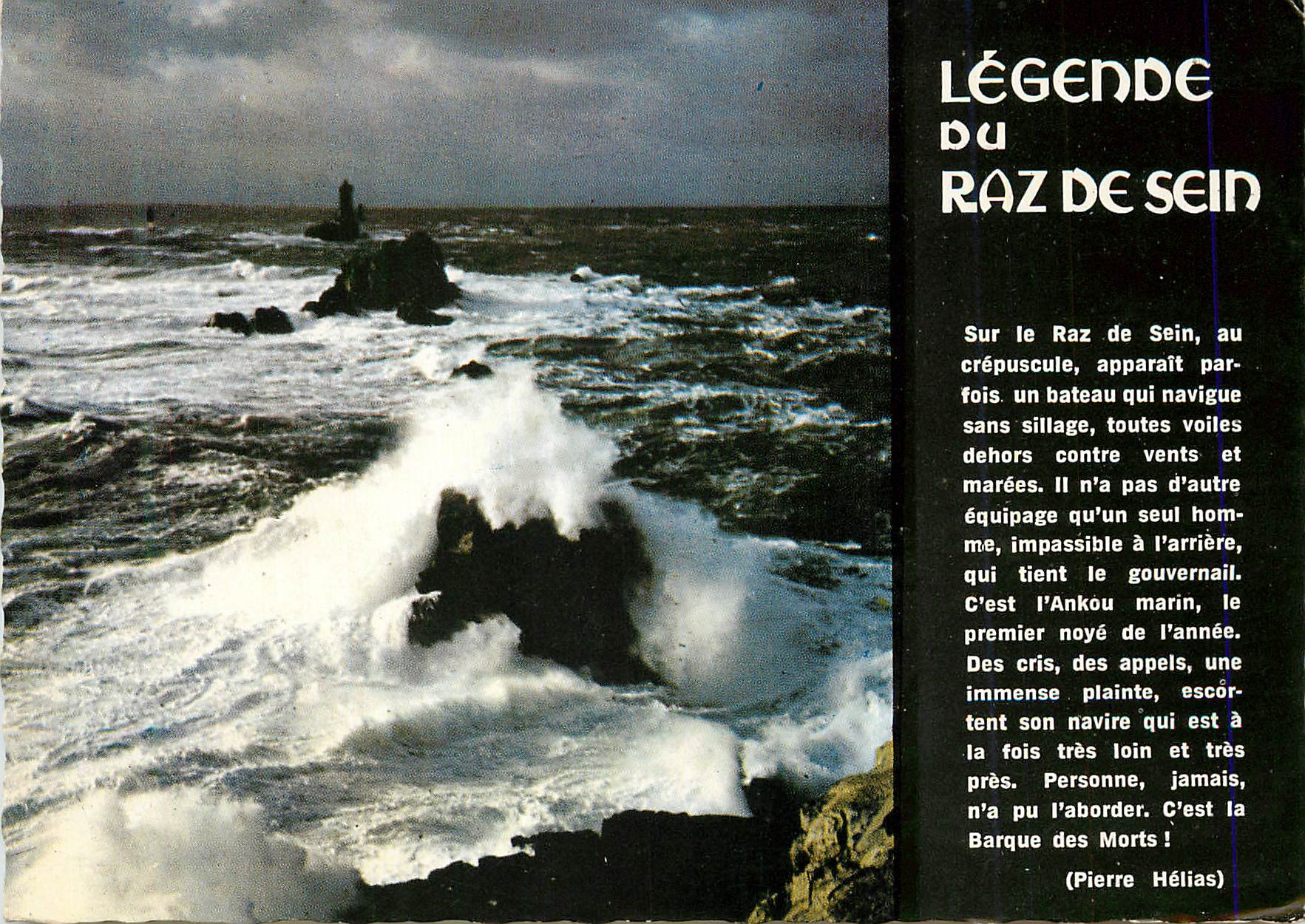 CPM C 96 l extremite de la pointe du raz la legende du raz de sein