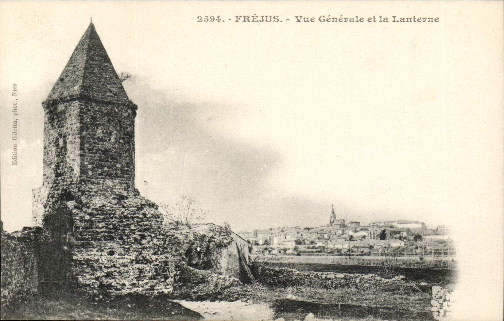 Frejus - View of the Lantern - CPA