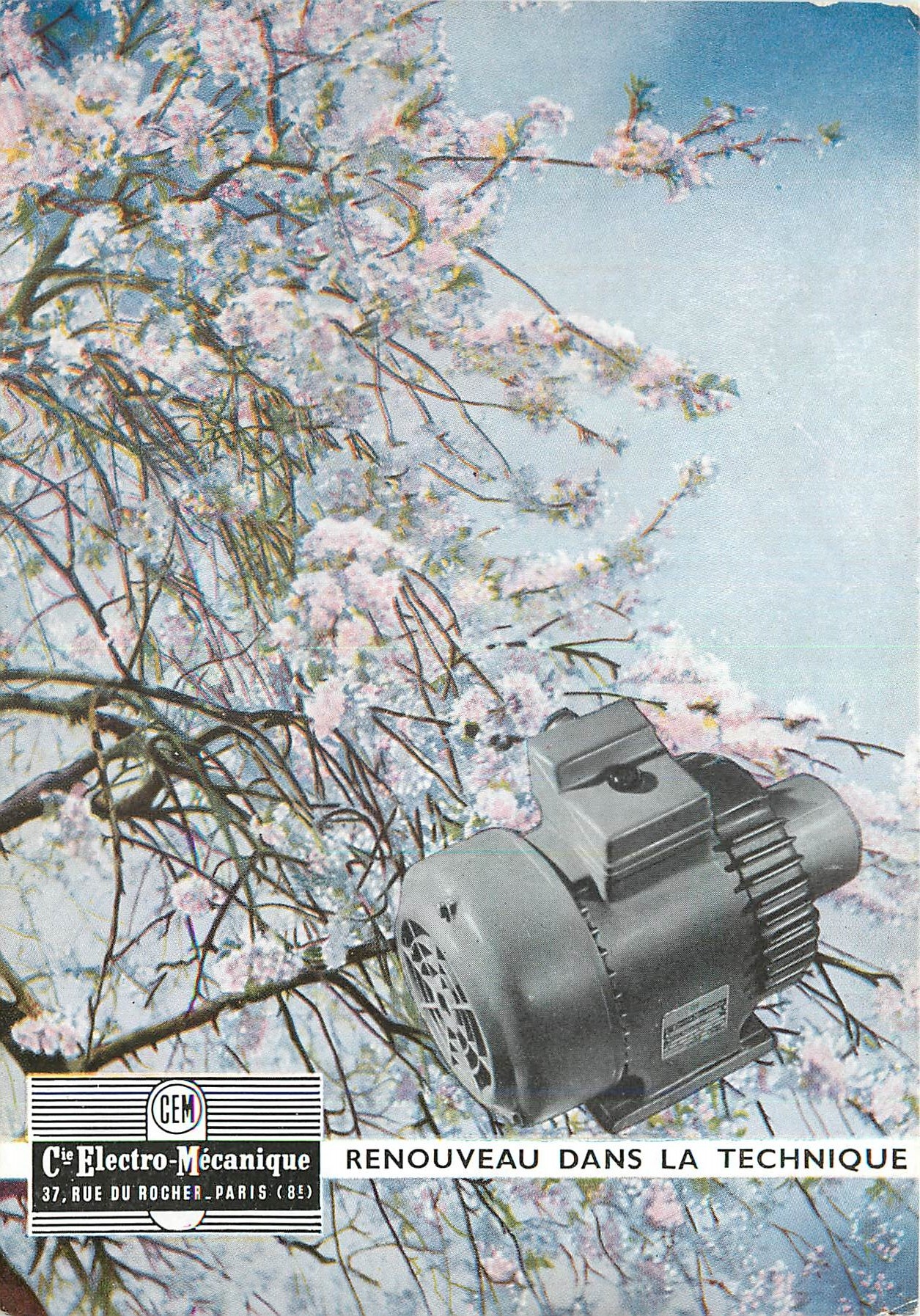 CPM Renouveau dans le Technique La Cie Electro Mecanique vous informe qu elle expose son materiel et celui des ses filia