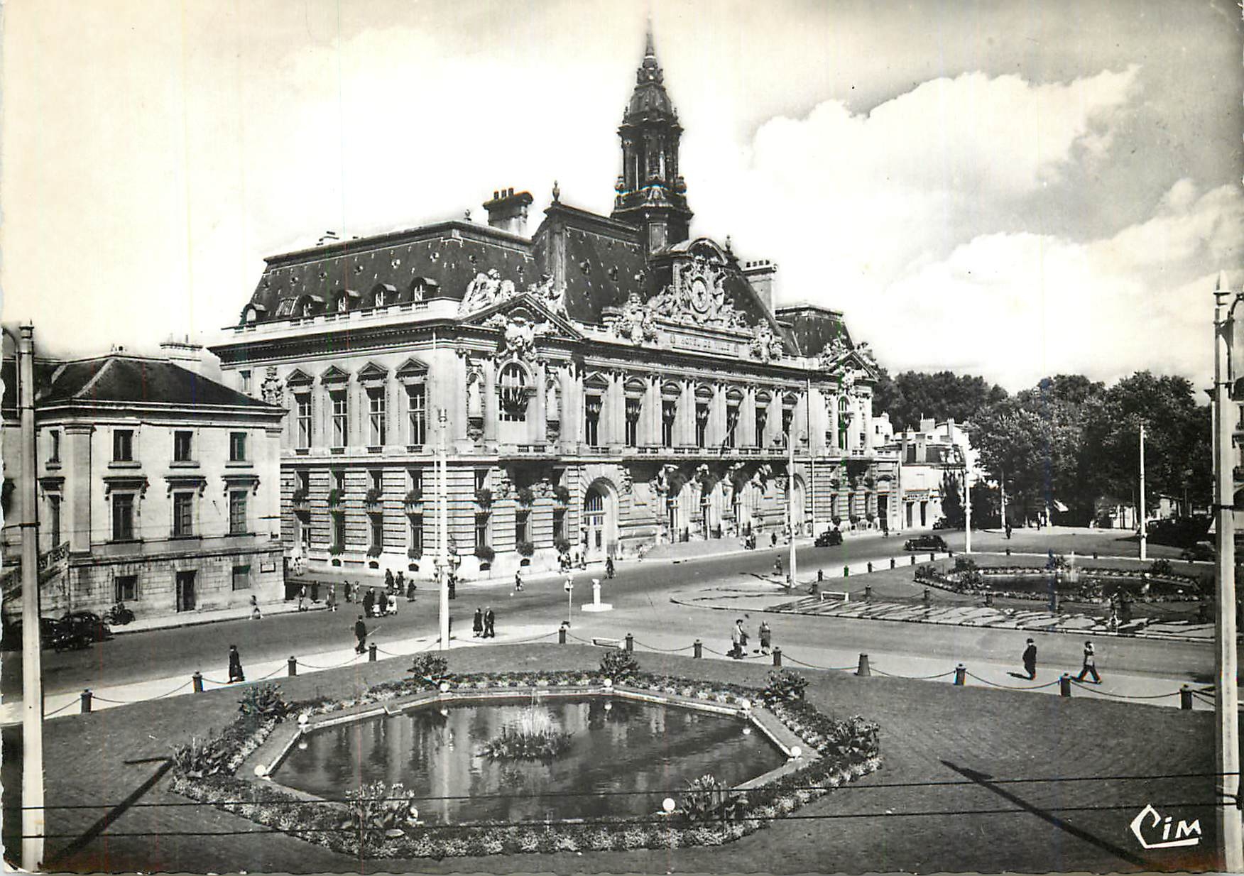 CPM Tours Hotel de Ville