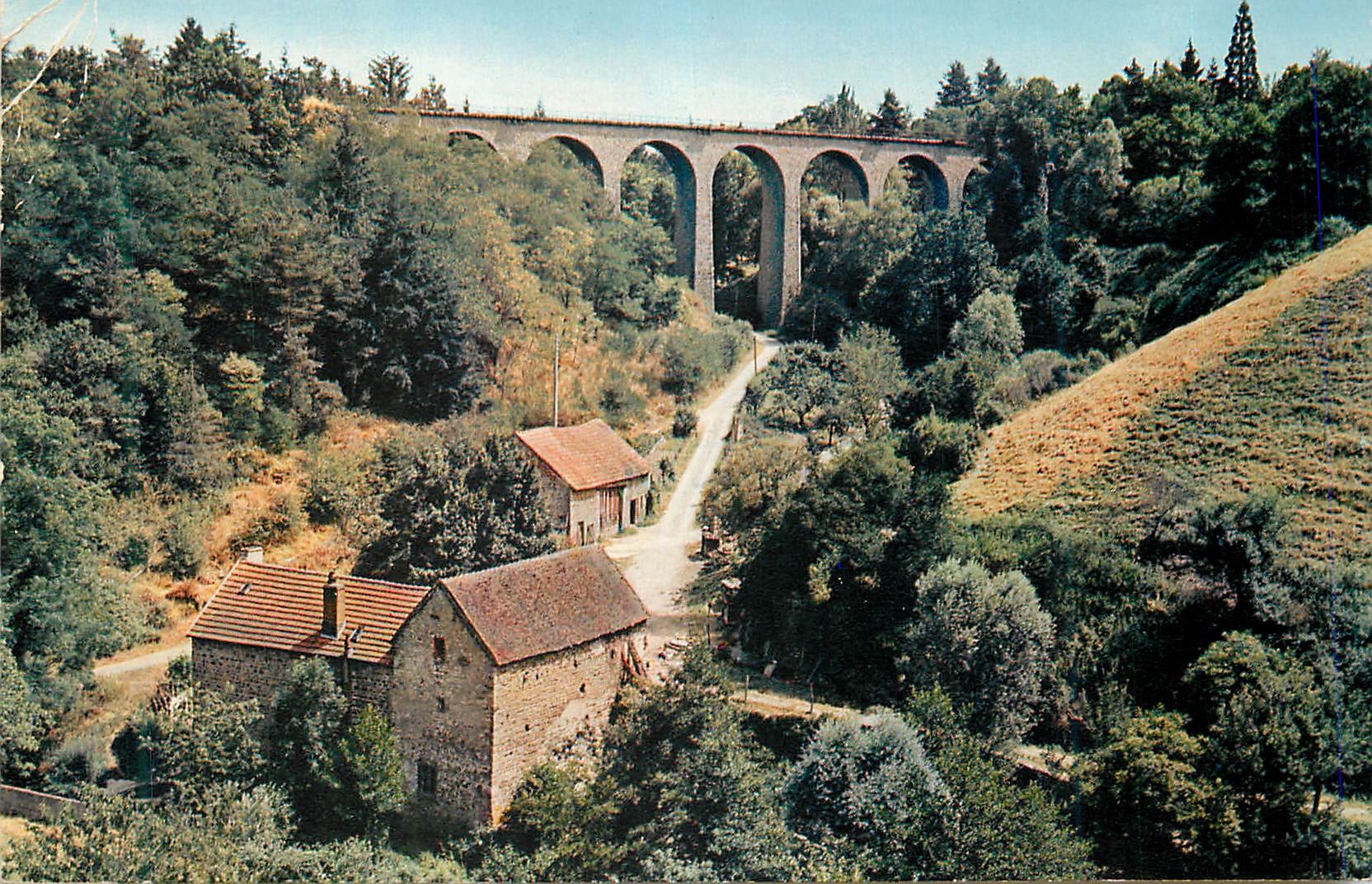 CPM Neris les Bains Le Viaduc