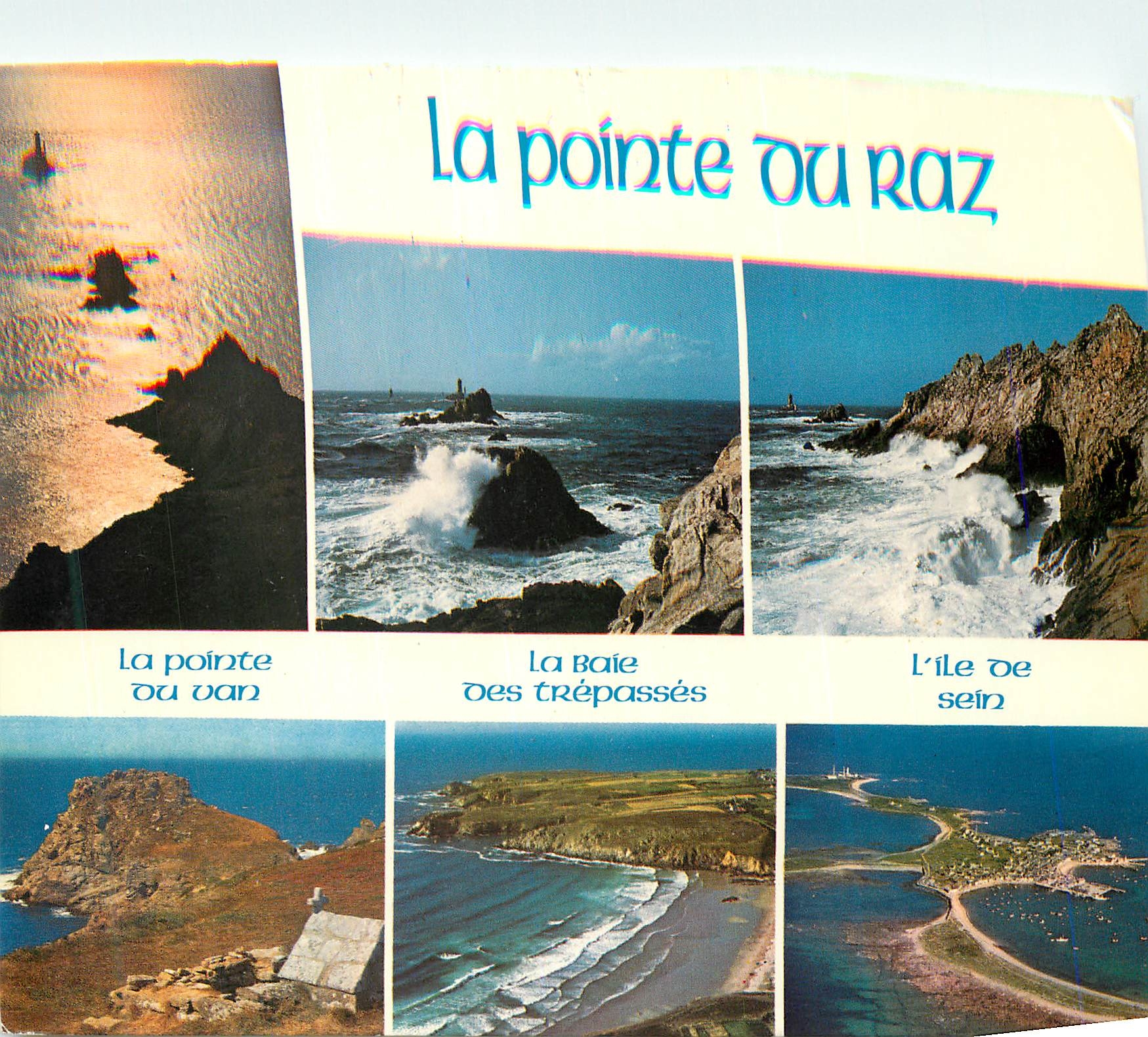CPM La Pointe du Raz Couleurs de Bretagne