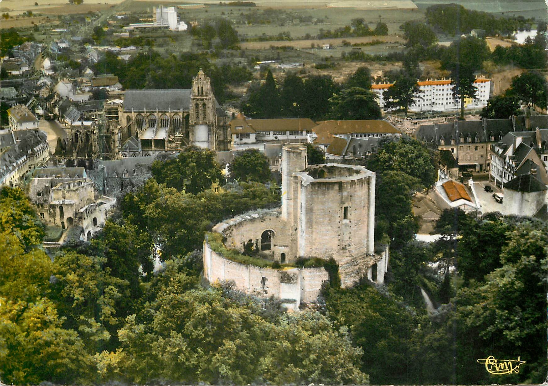 CPM Gisors (Eure) Vue aerienne de la Tour St Thomas