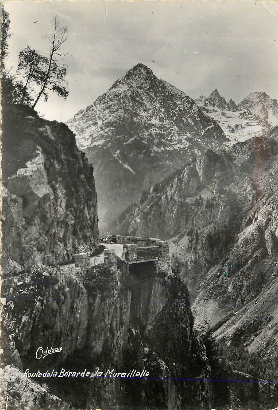 CPM Route de la Berarde la Muraillette