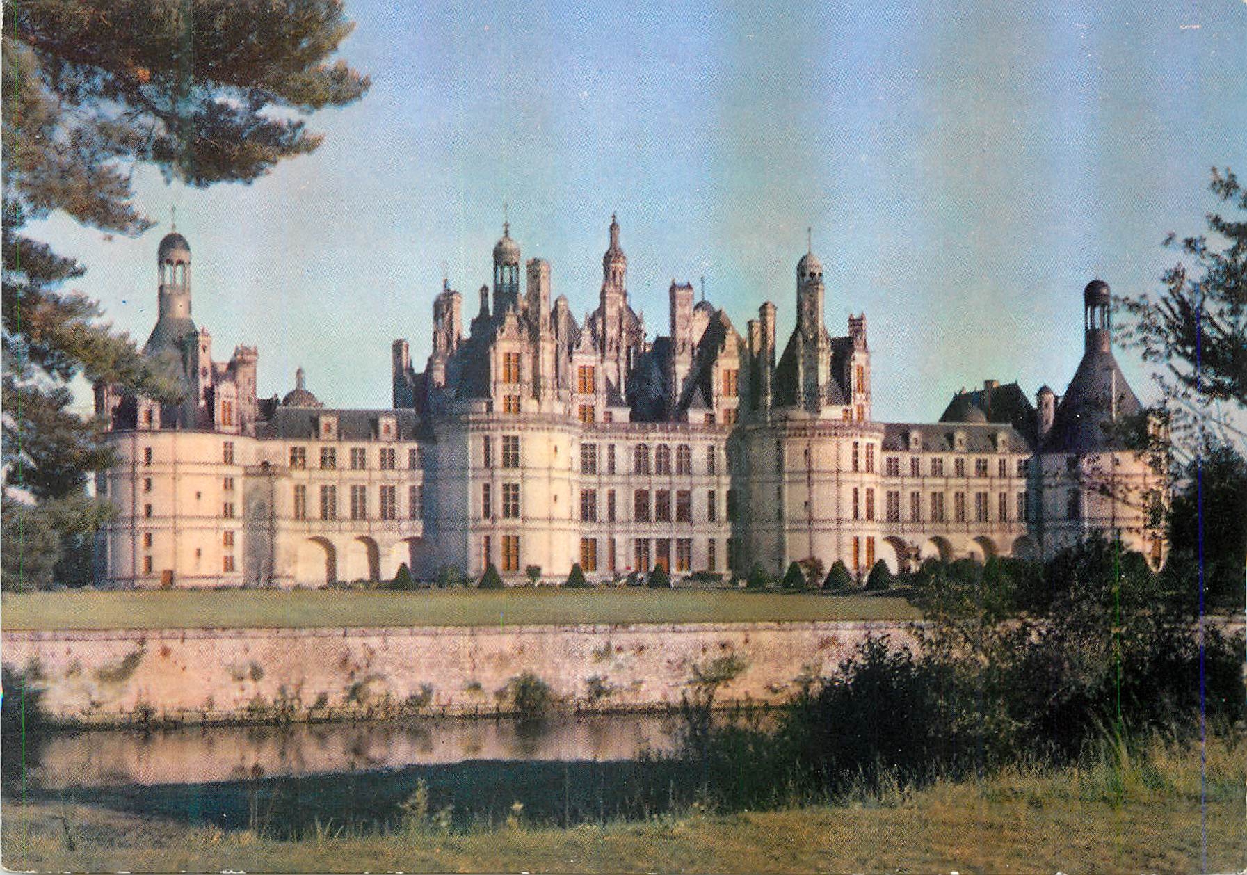 CPA Chambord (Loir et Cher) Le Chateau (XVIe Siecle) Face Nord