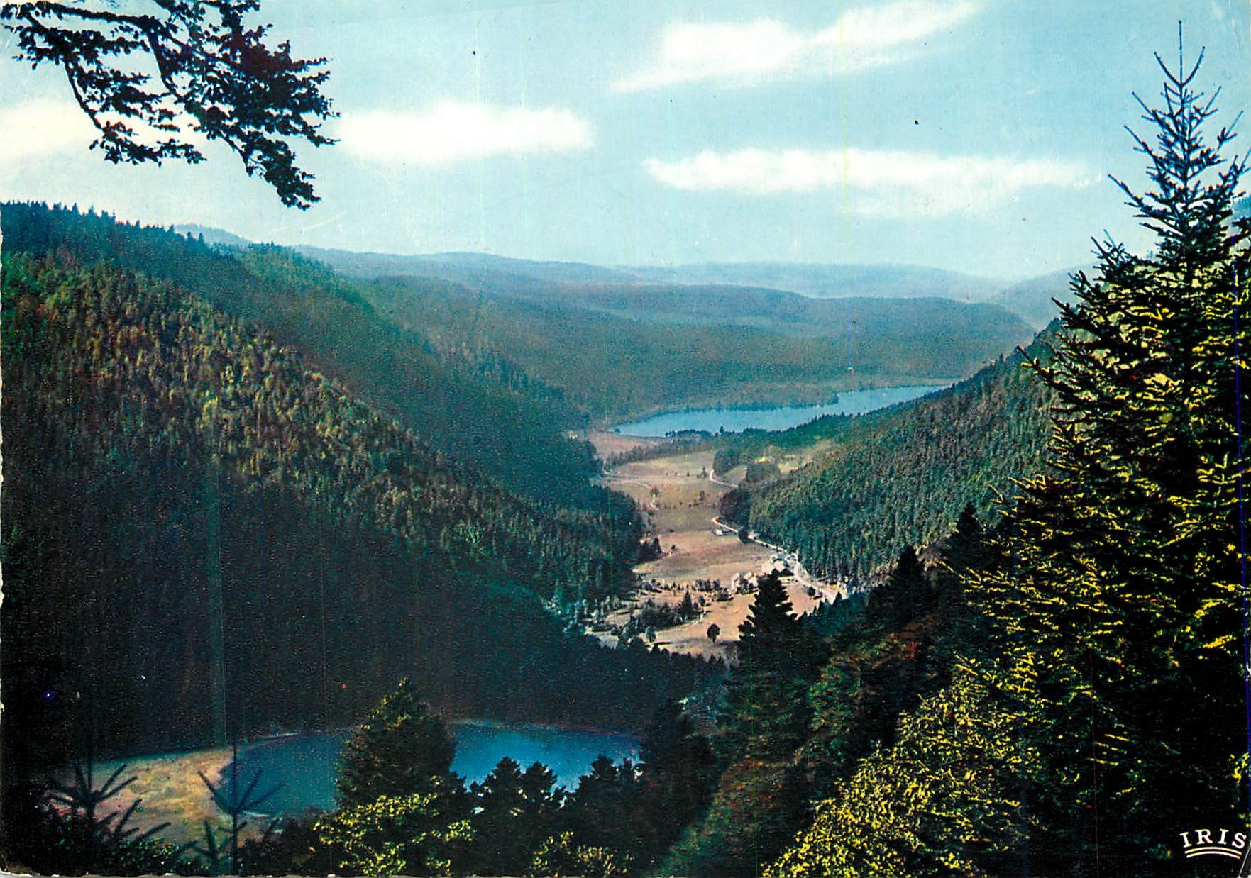 CPA Vallee des Lacs de Retournemer et de Longemer Les Hauts Vosges