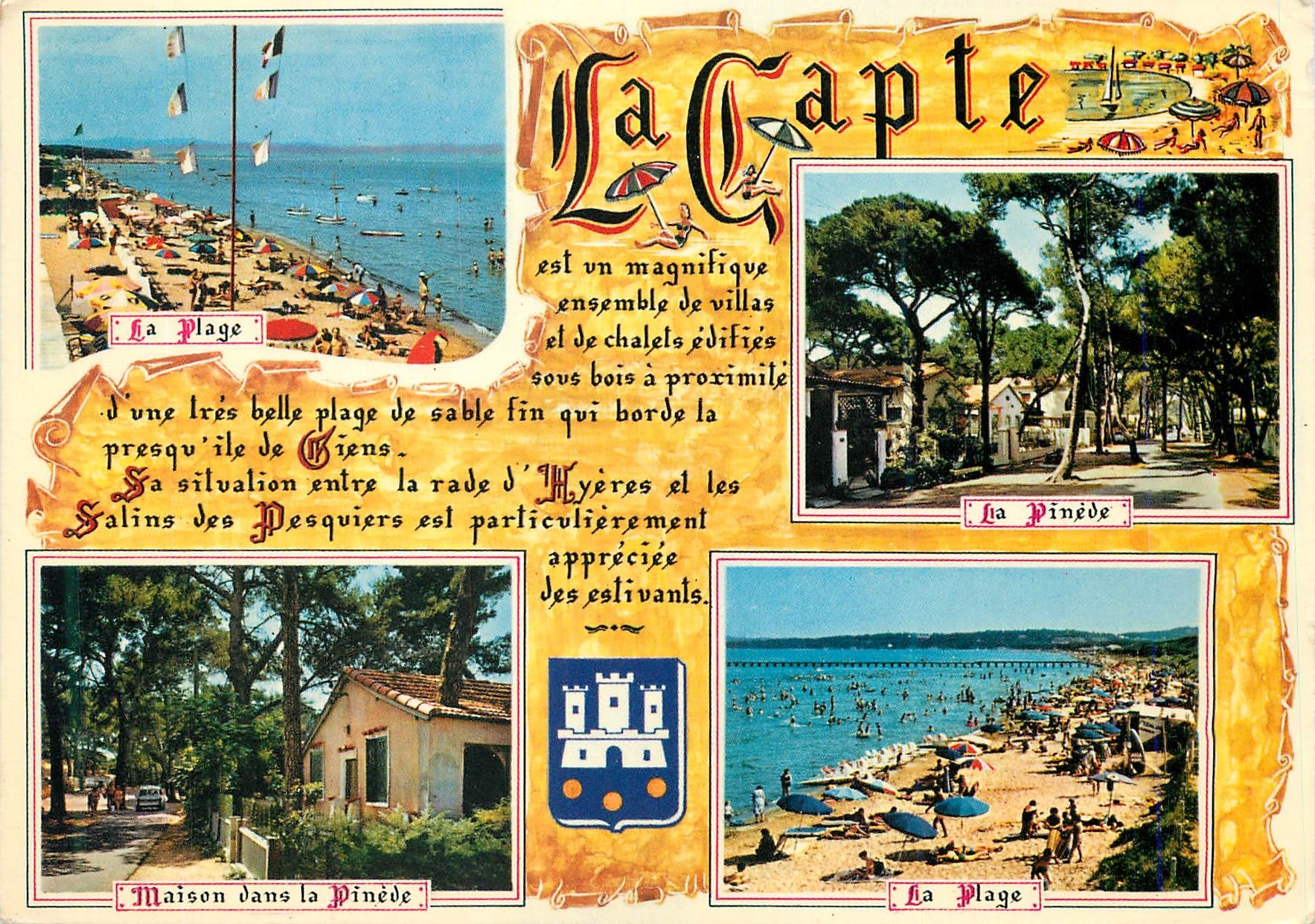 CPA Cote Varoise Souvenir de la Capte