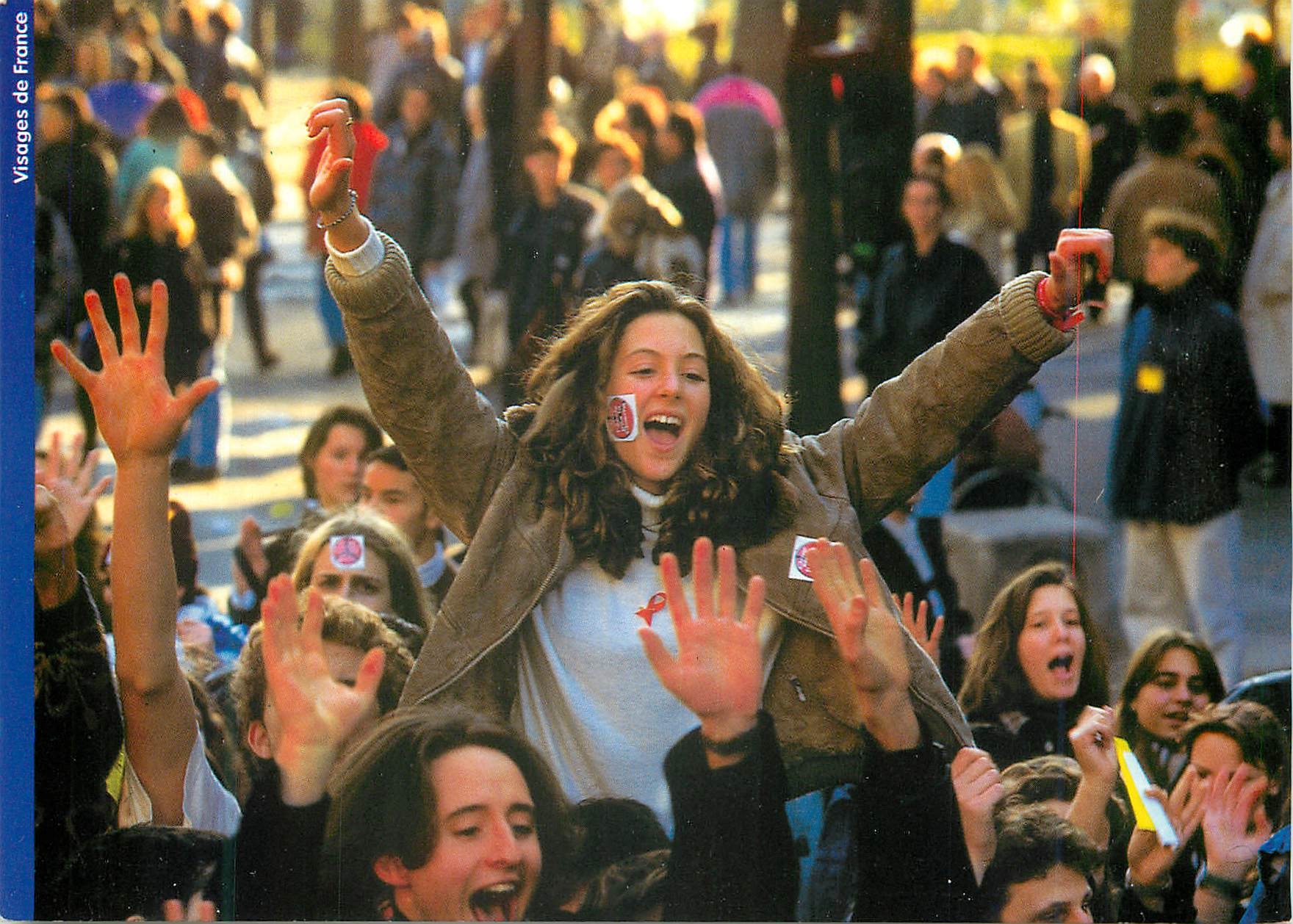 CPM La Manif des Etudiants
