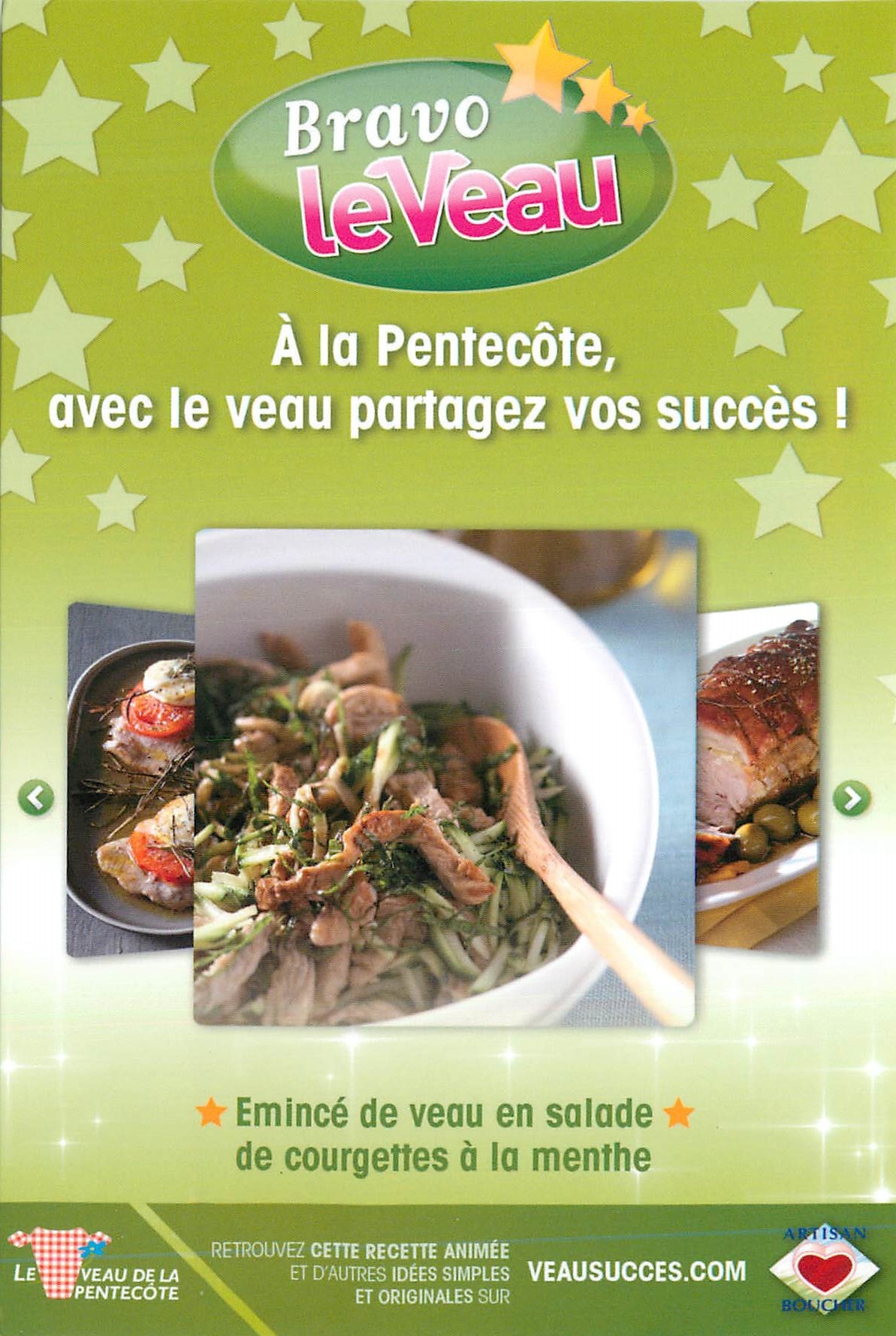 CPM Bravo le Veau A la Pentecote avec le veau Partagez vos Succes