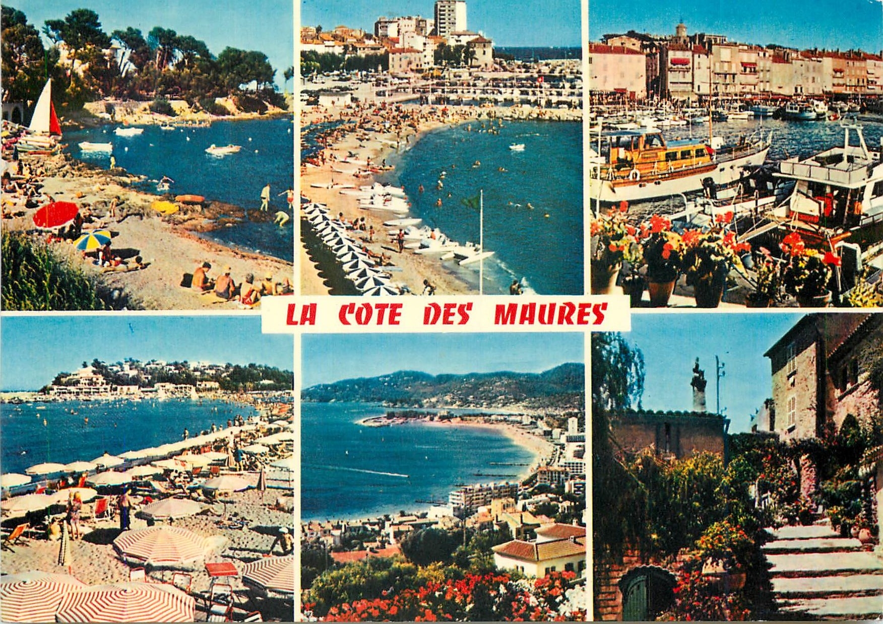 CPM La Cote de Maures La Cote d'Azur Varoise