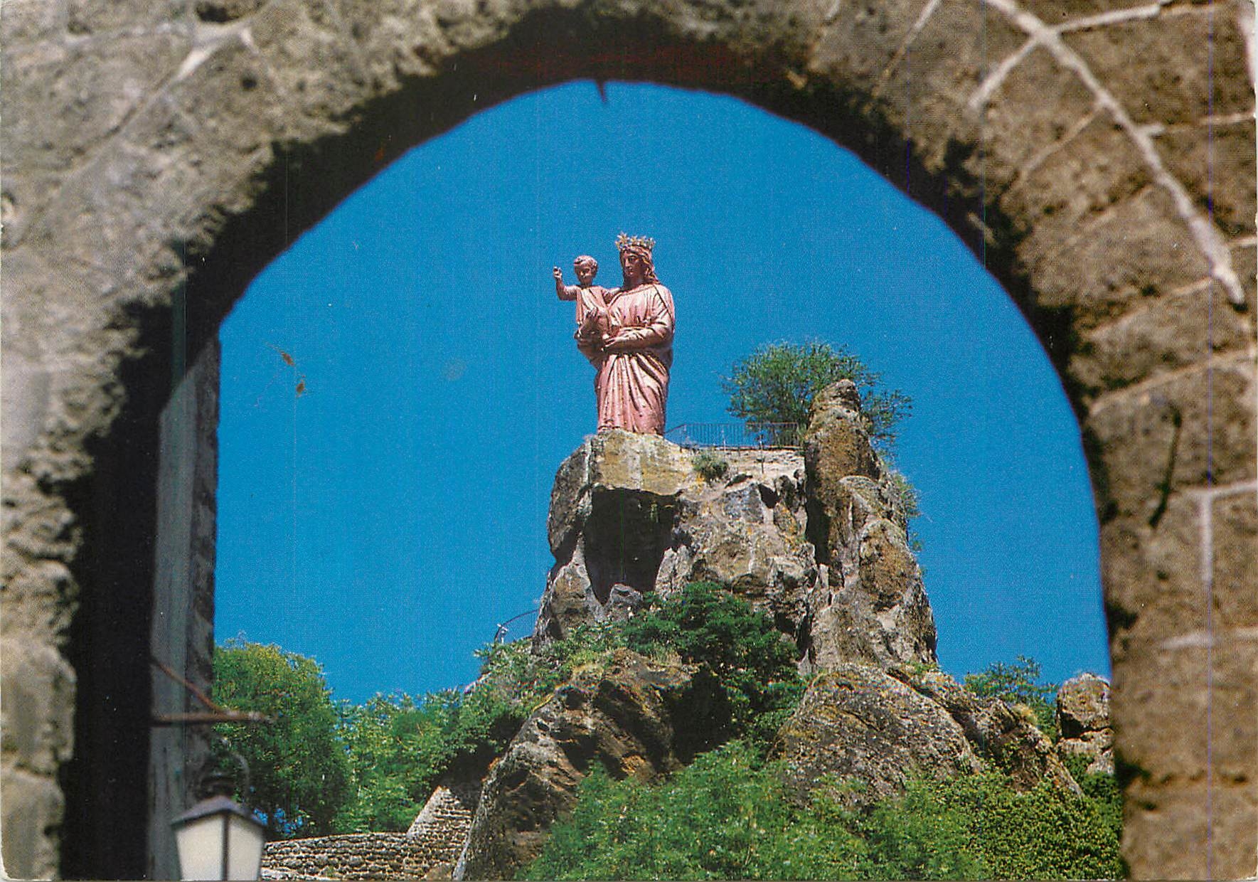 CPM Le Puy en Velay (Haute Loire) (Altitude 63 m) Statue Notre Dame de France