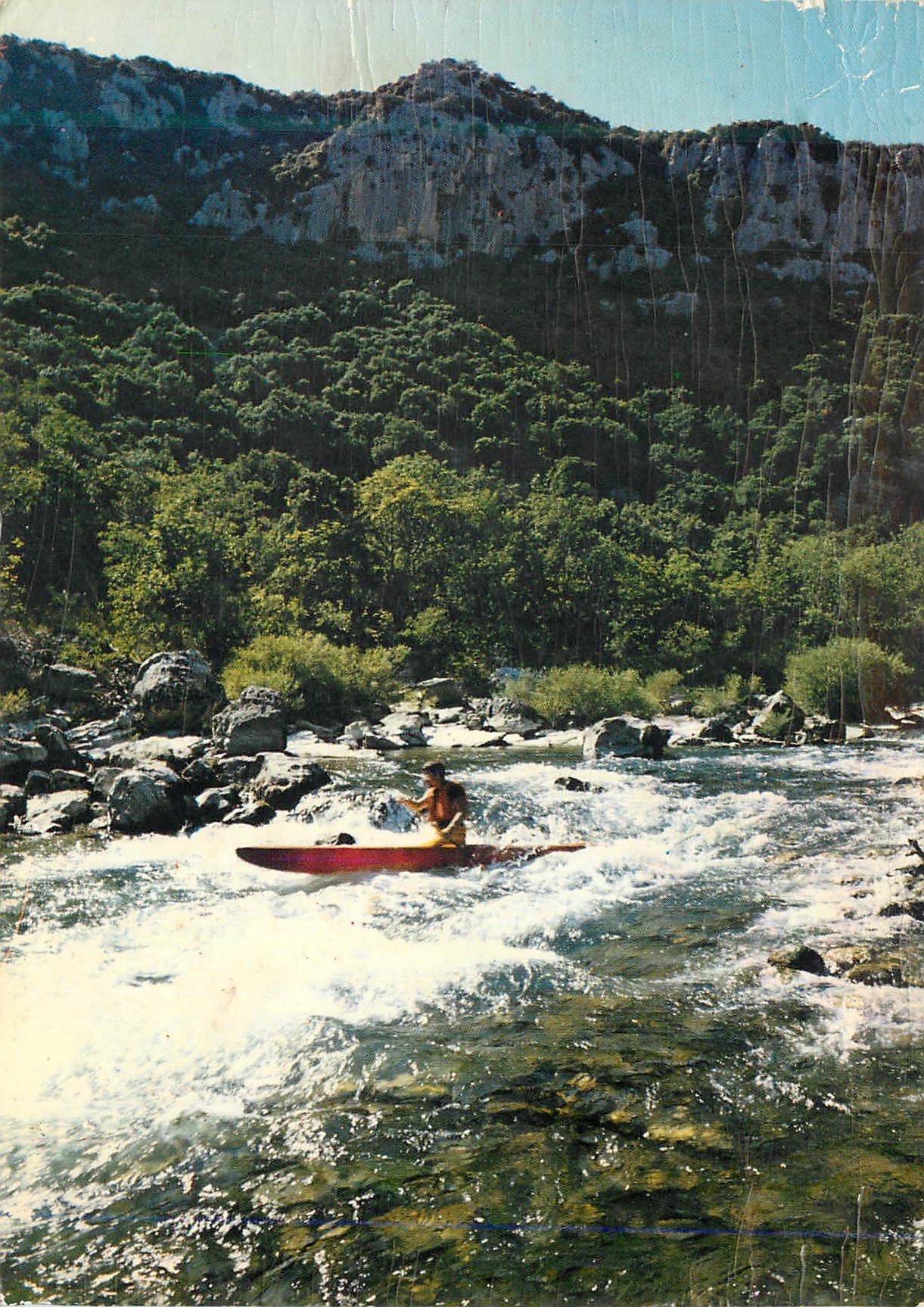 CPM les Cevennes Touristiques Descente de l'Herault en Kayak