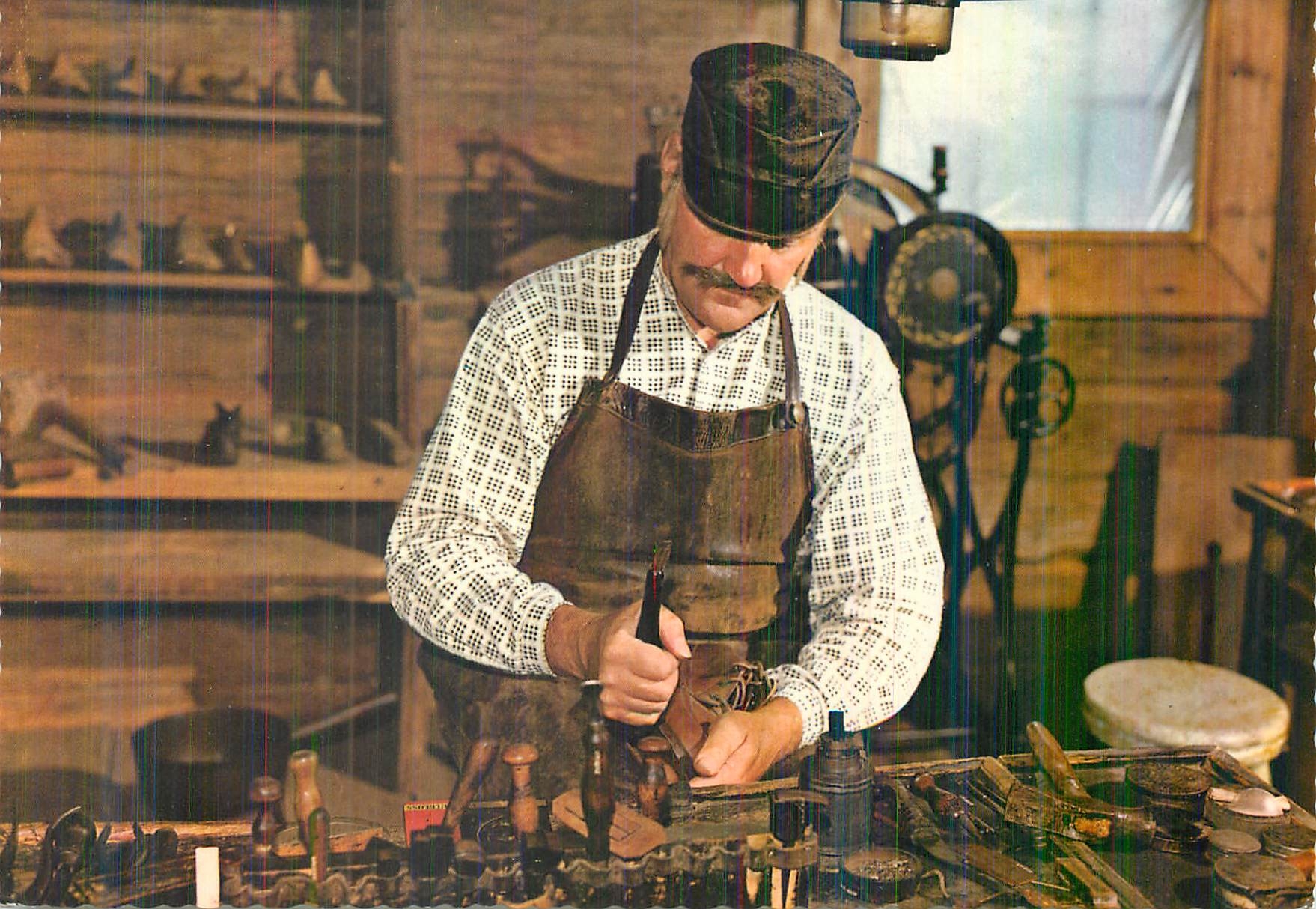 CPM Skomakarverkstad Fran Tjarne Ransater Fran Borjan av 1900 Hembygdsgard