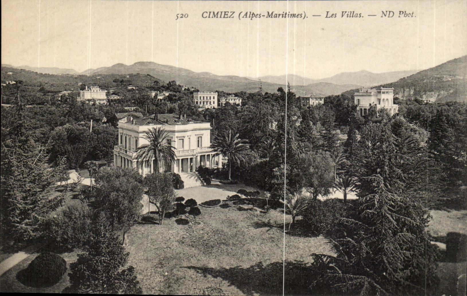 Cimiez - Landhauser - CPA