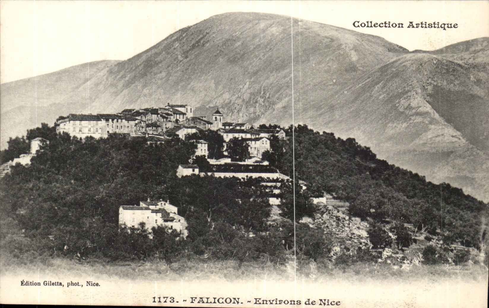 Falicon - Umlagerungen von Nizza - CPA