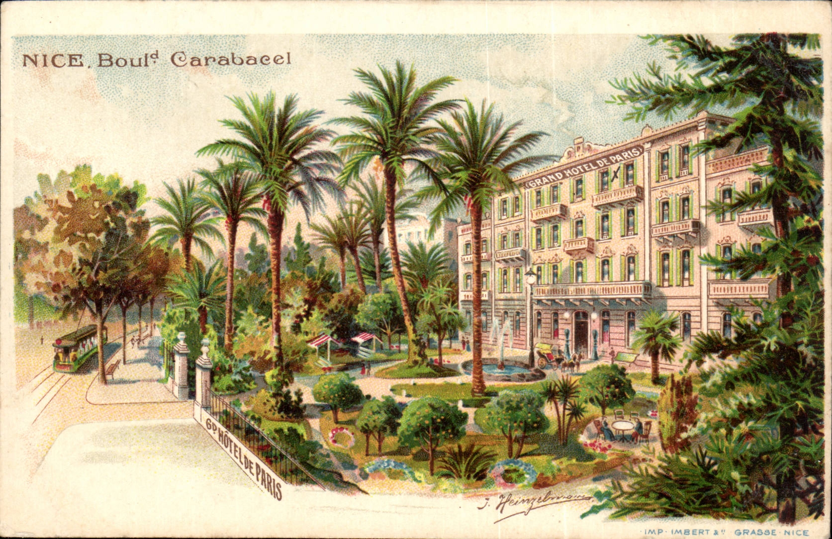 Nice - Carabacel Boulevard - CPA
