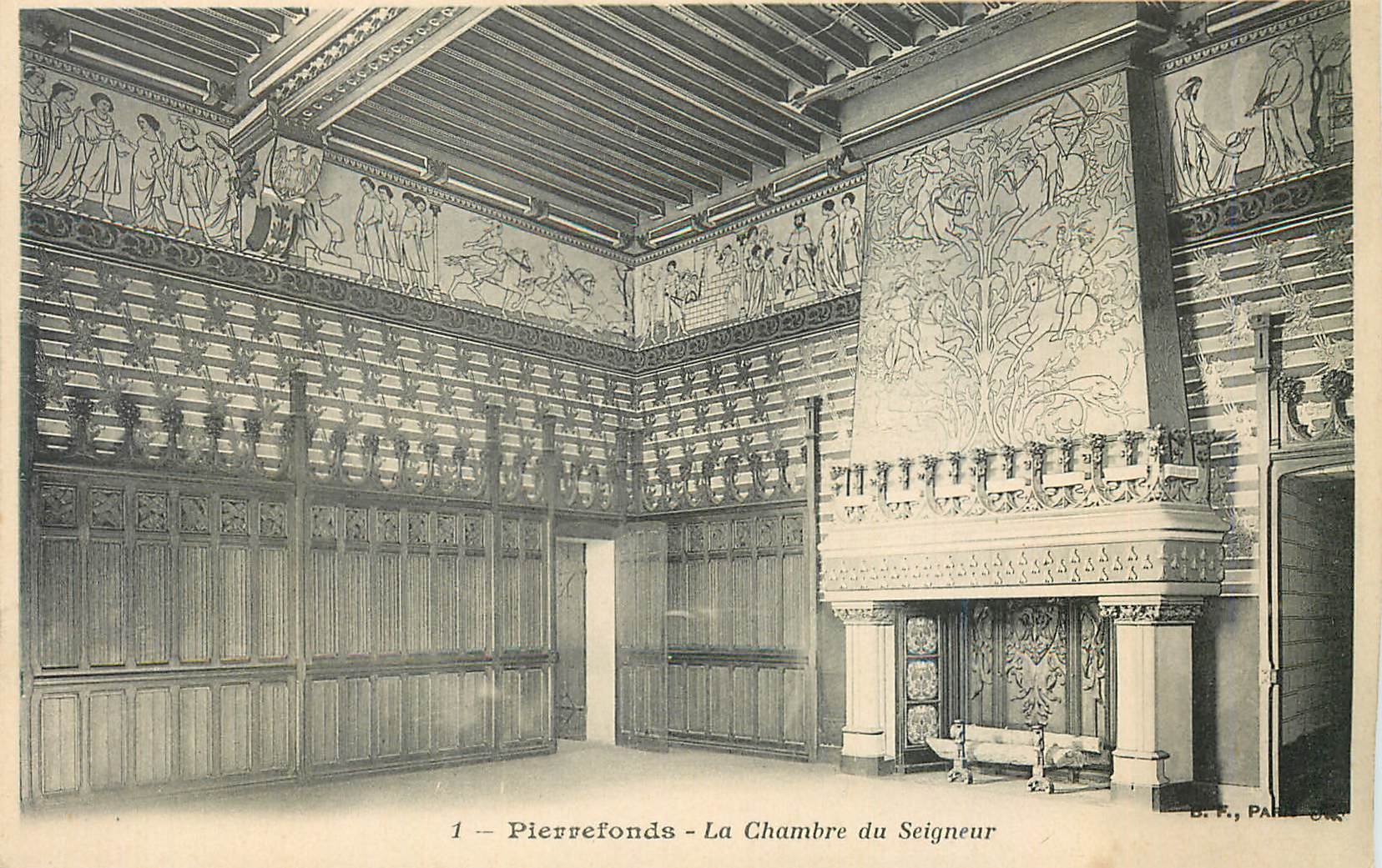 CPA Pierrefonds La Chambre du Seigneur