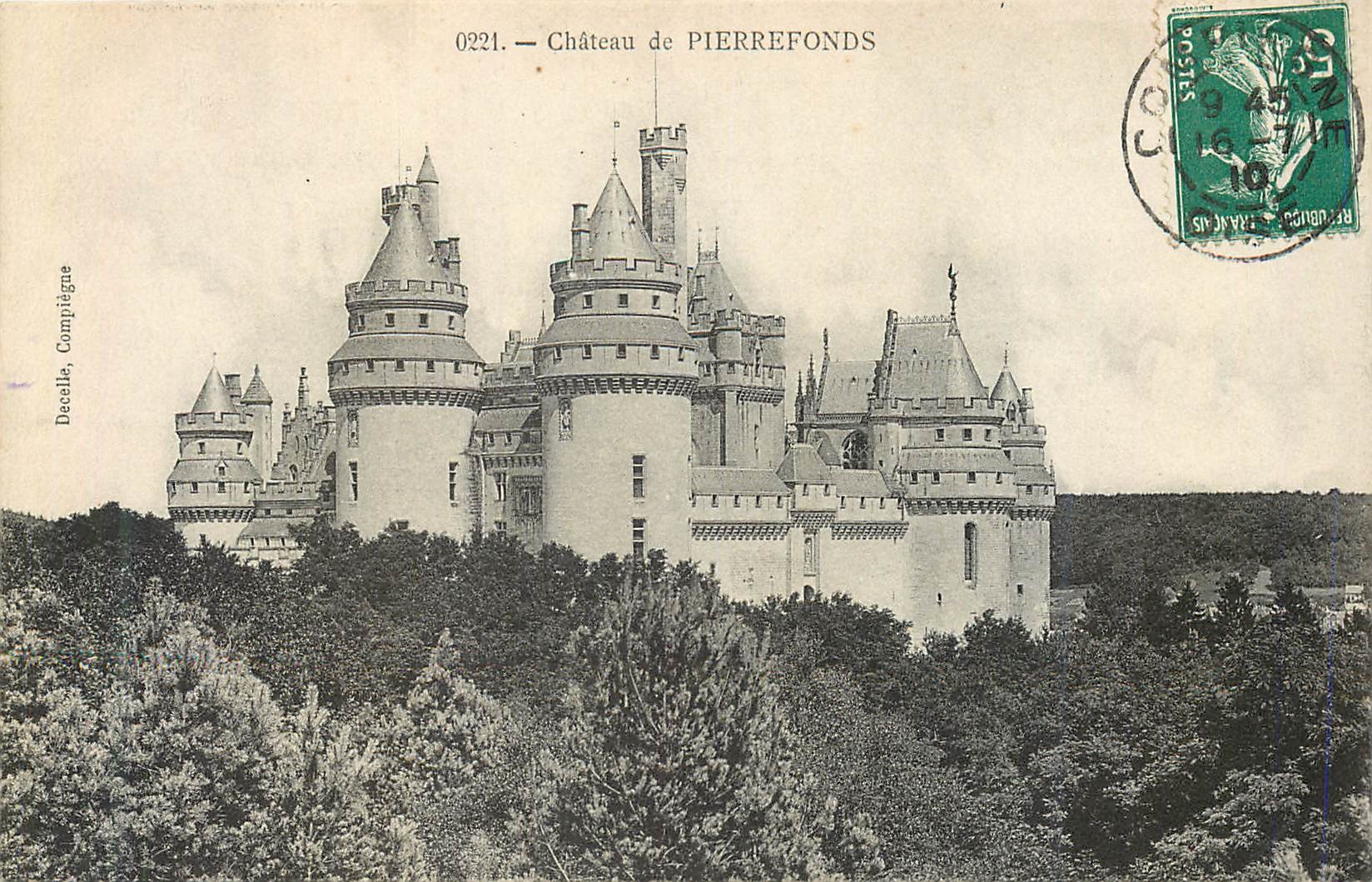CPA Chateau de Pierrefonds
