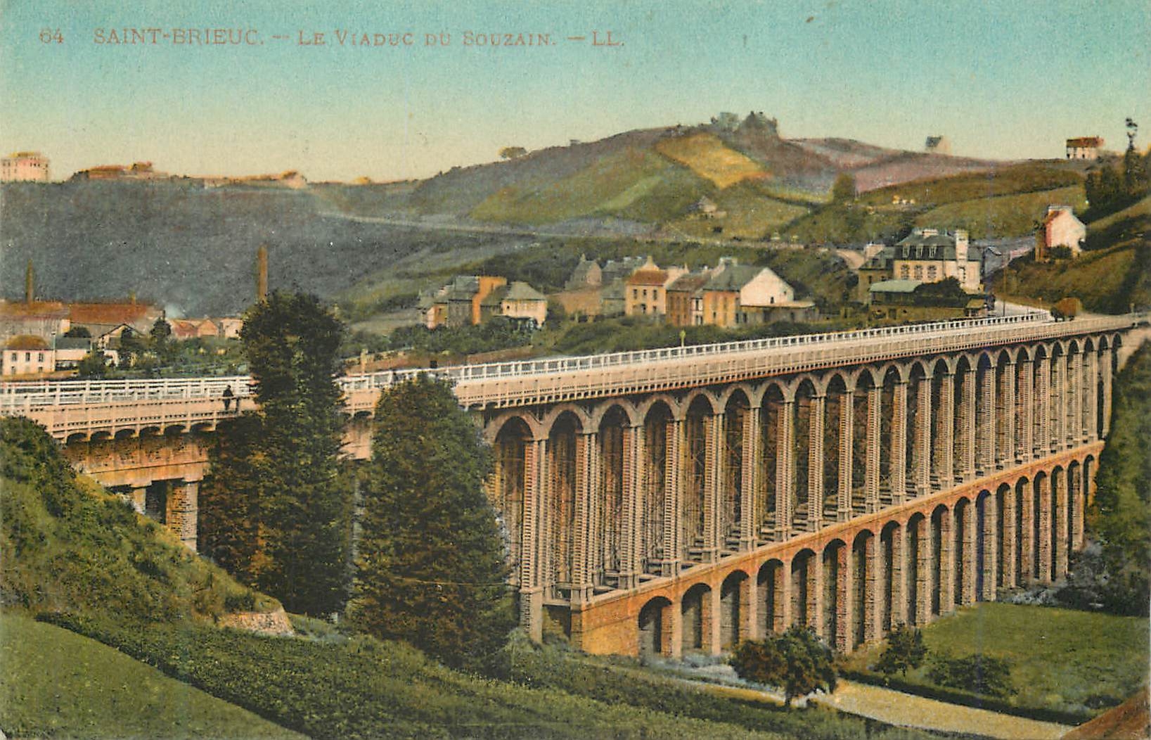 CPA Saint Brieuc Le Viaduc du Souzain