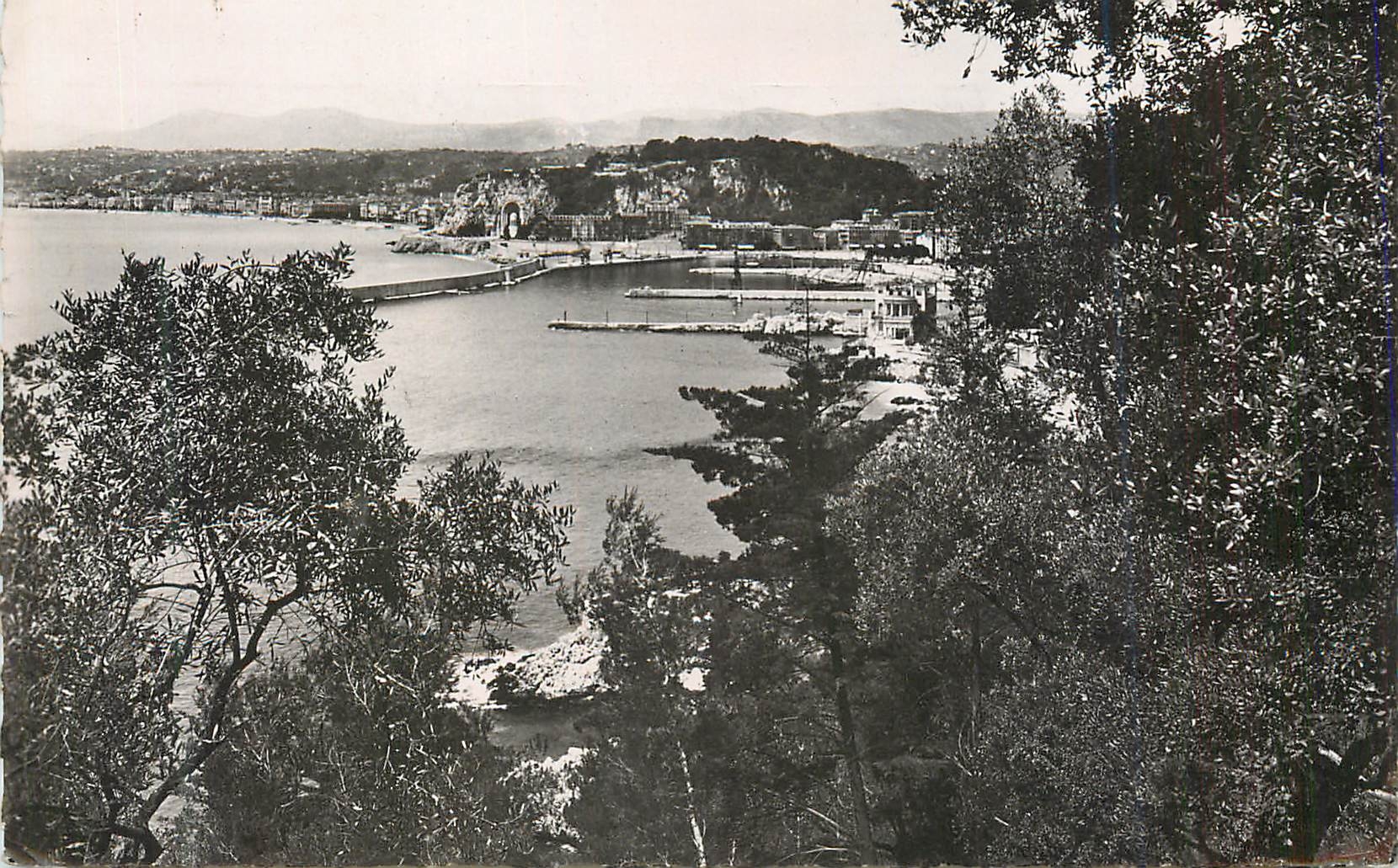 CPM Nice L'Entree du Port