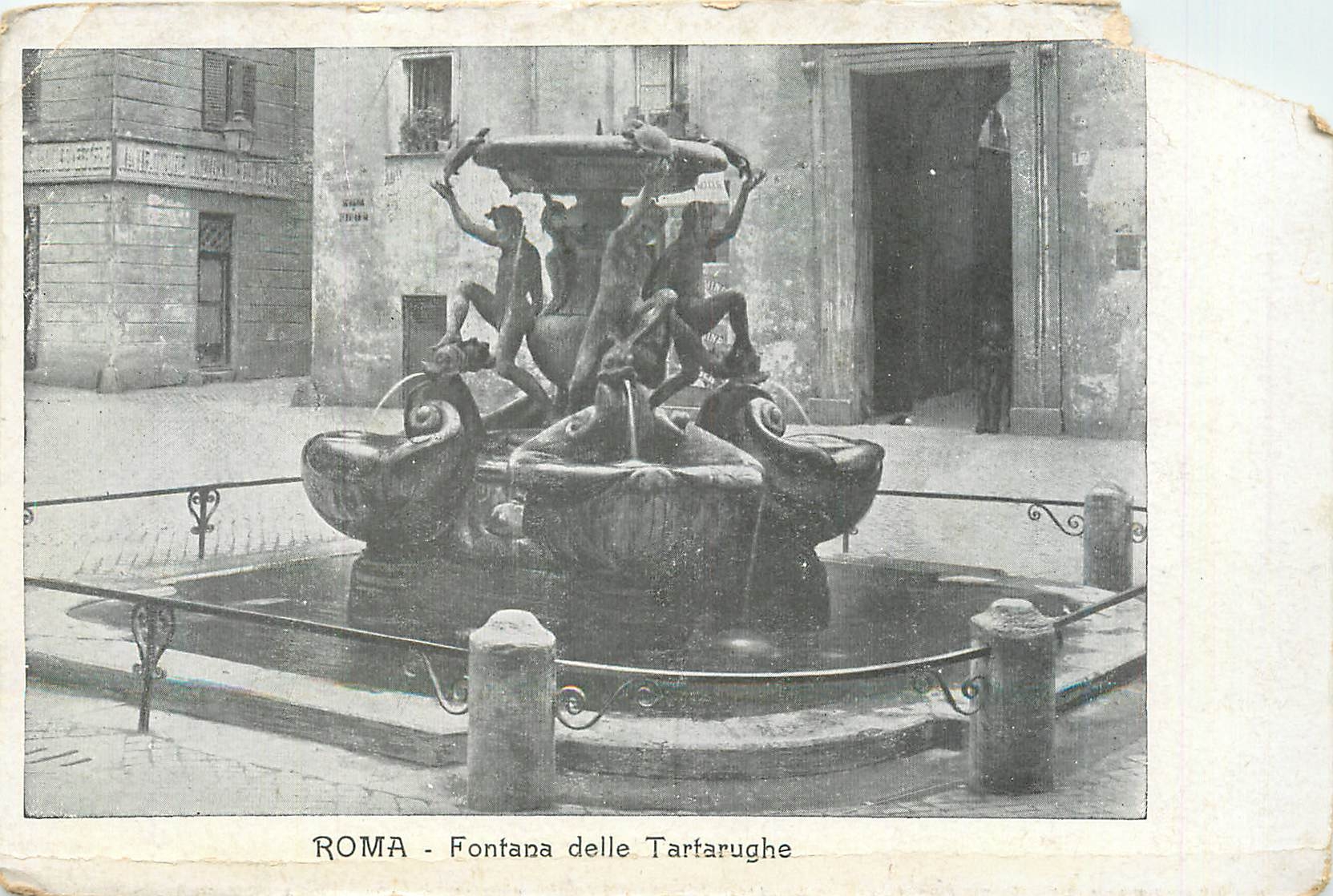 CPA Roma Fontana Delle Tartarughe