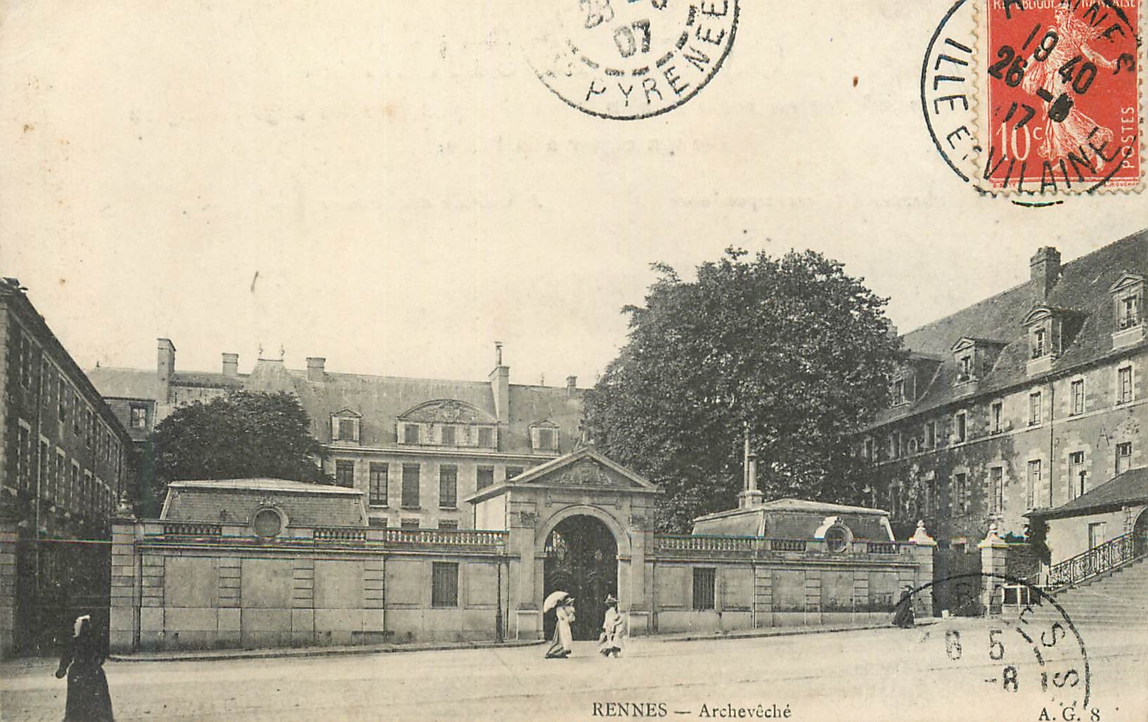 CPA Rennes archeveche