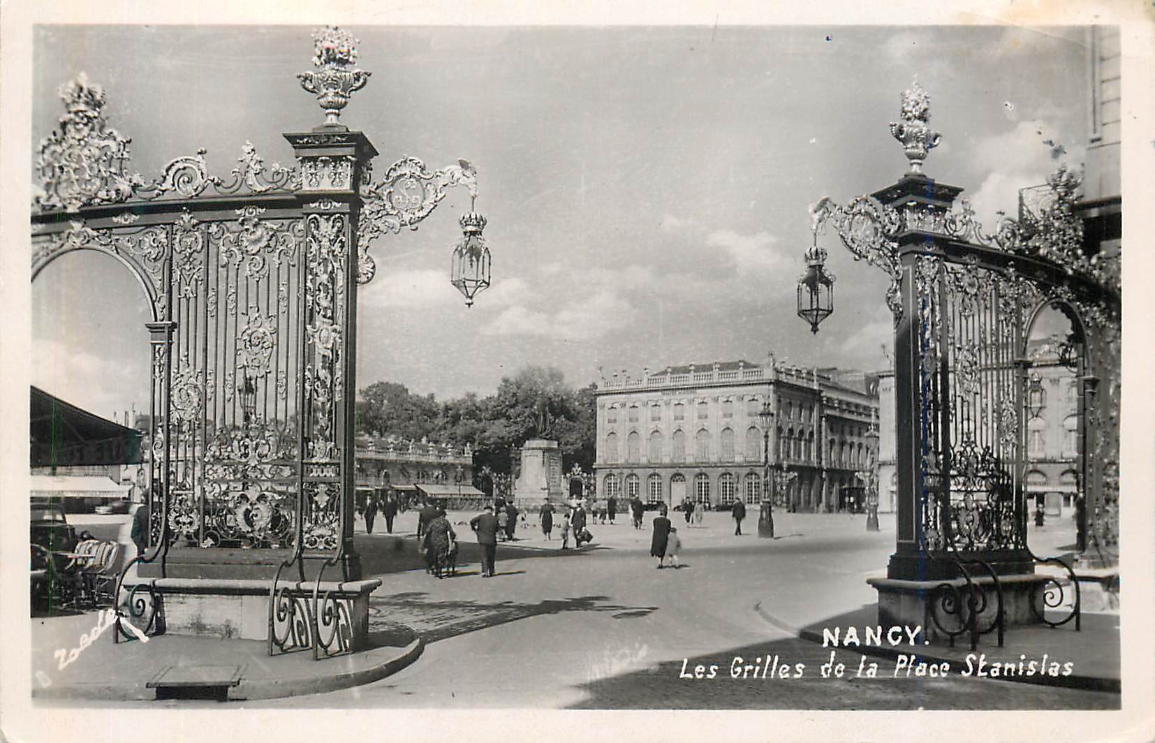 CPM 6 nancy les grilles de la place Stanislas