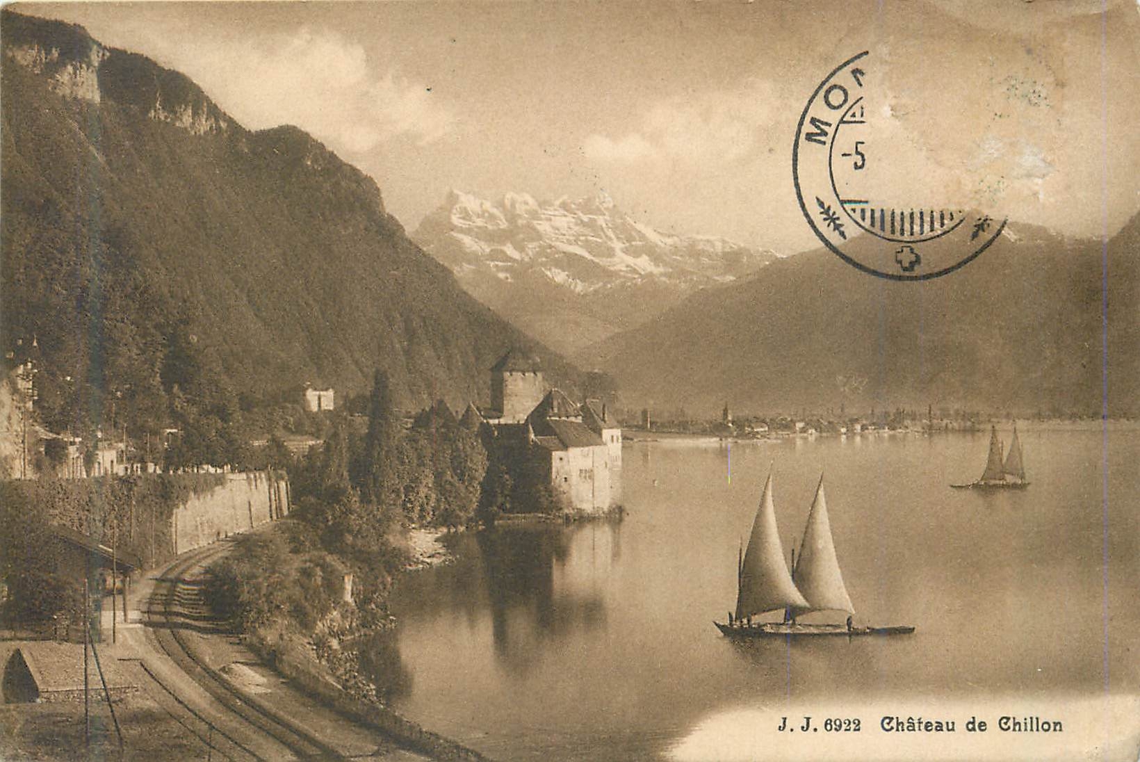 CPA J j 6922 chateau de chillon