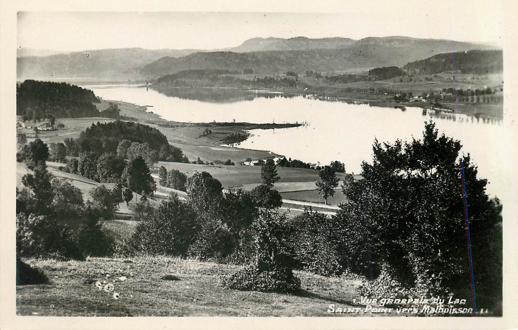 CPM Vue generale du lac Saint Point vers Malbuisson