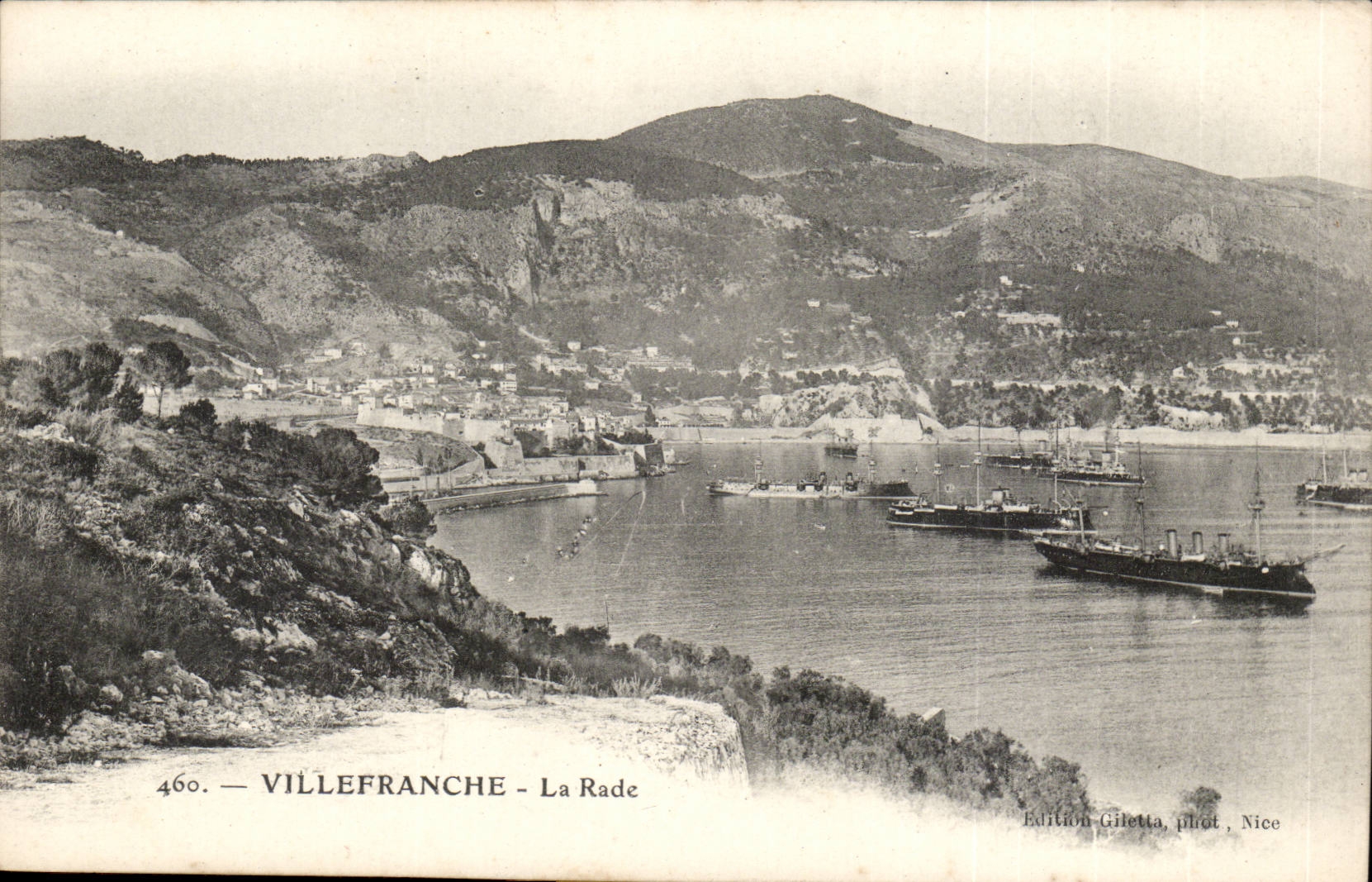 Villefranche - Roads - boat - CPA