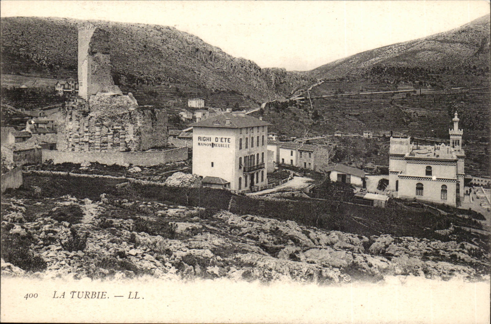 La Turbie - Righi des Sommers - bewegliches Haus - CPA