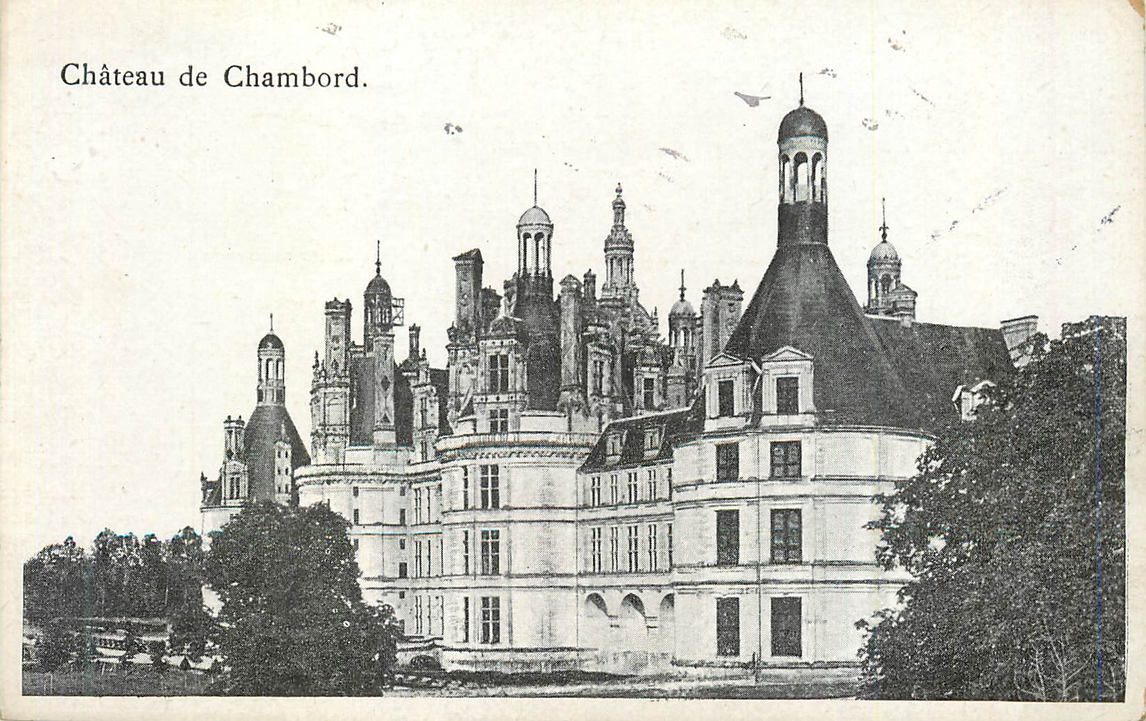 CPA Chateau de Chambord 