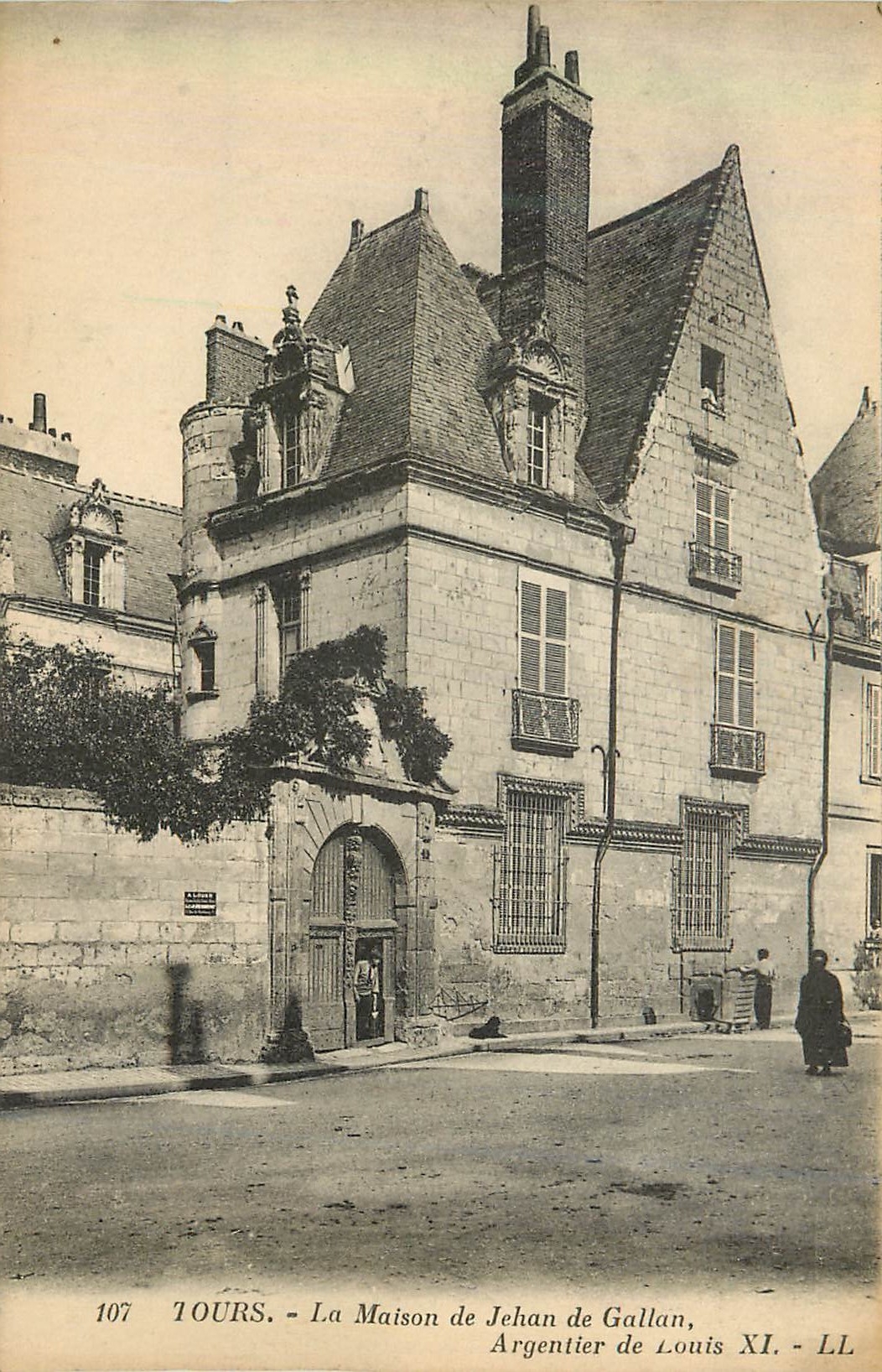 CPA Tours La Maison de Jehan de Gallan 