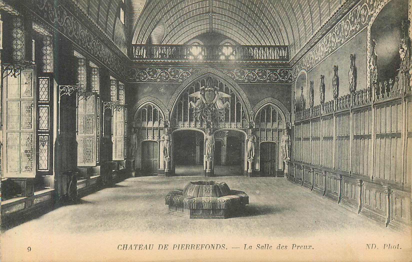CPA Chateau de Pierrefonds La Salle des Preux