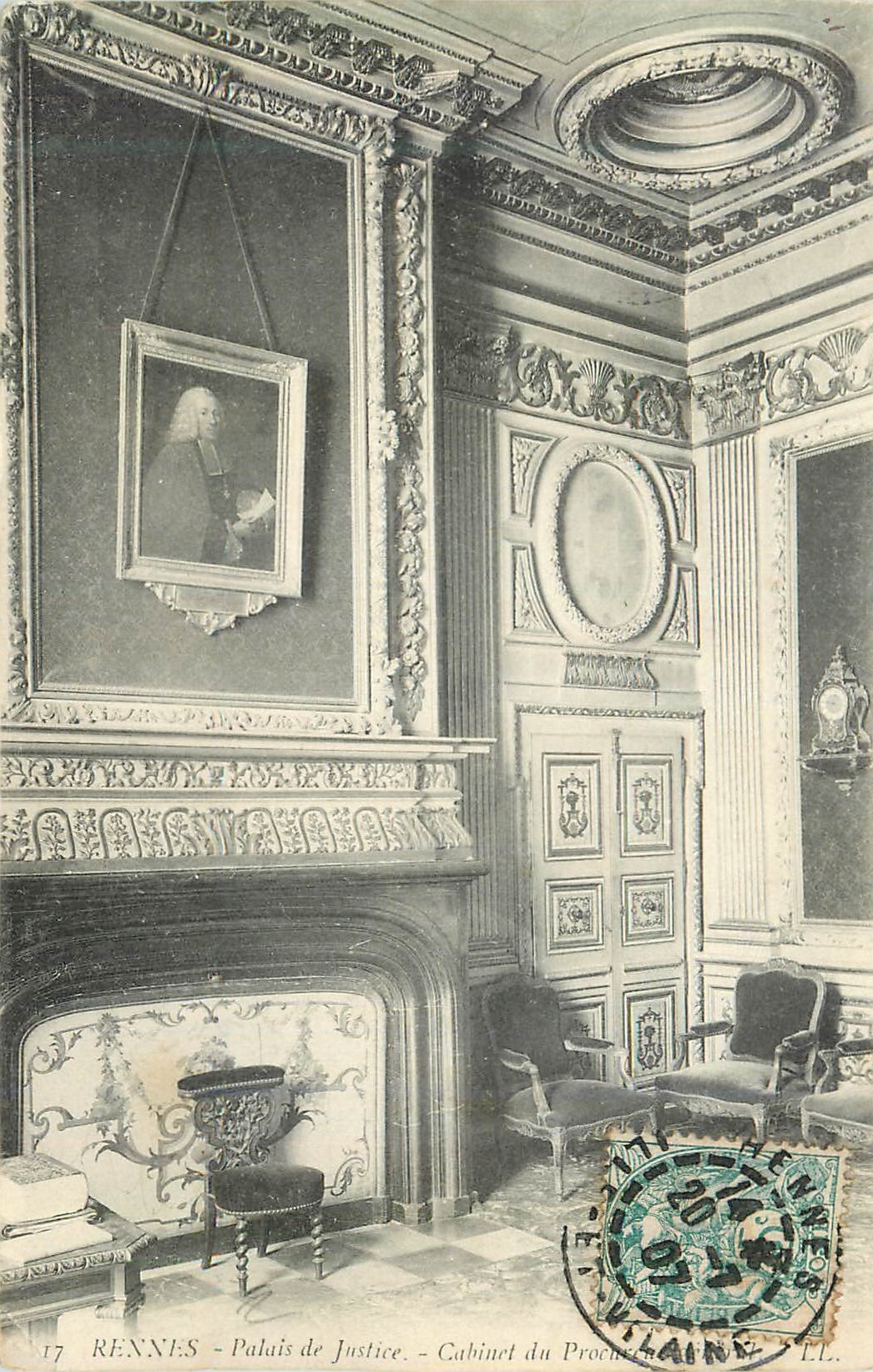 CPA Rennes Palais de Justice 