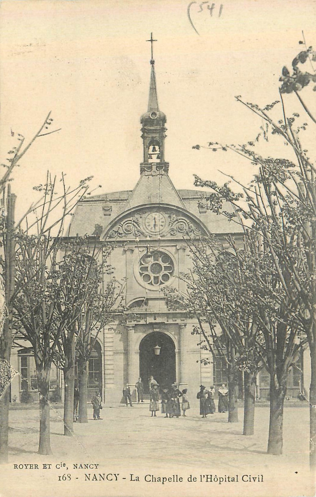 CPA Nancy La Chapelle de L'Hopital Civil