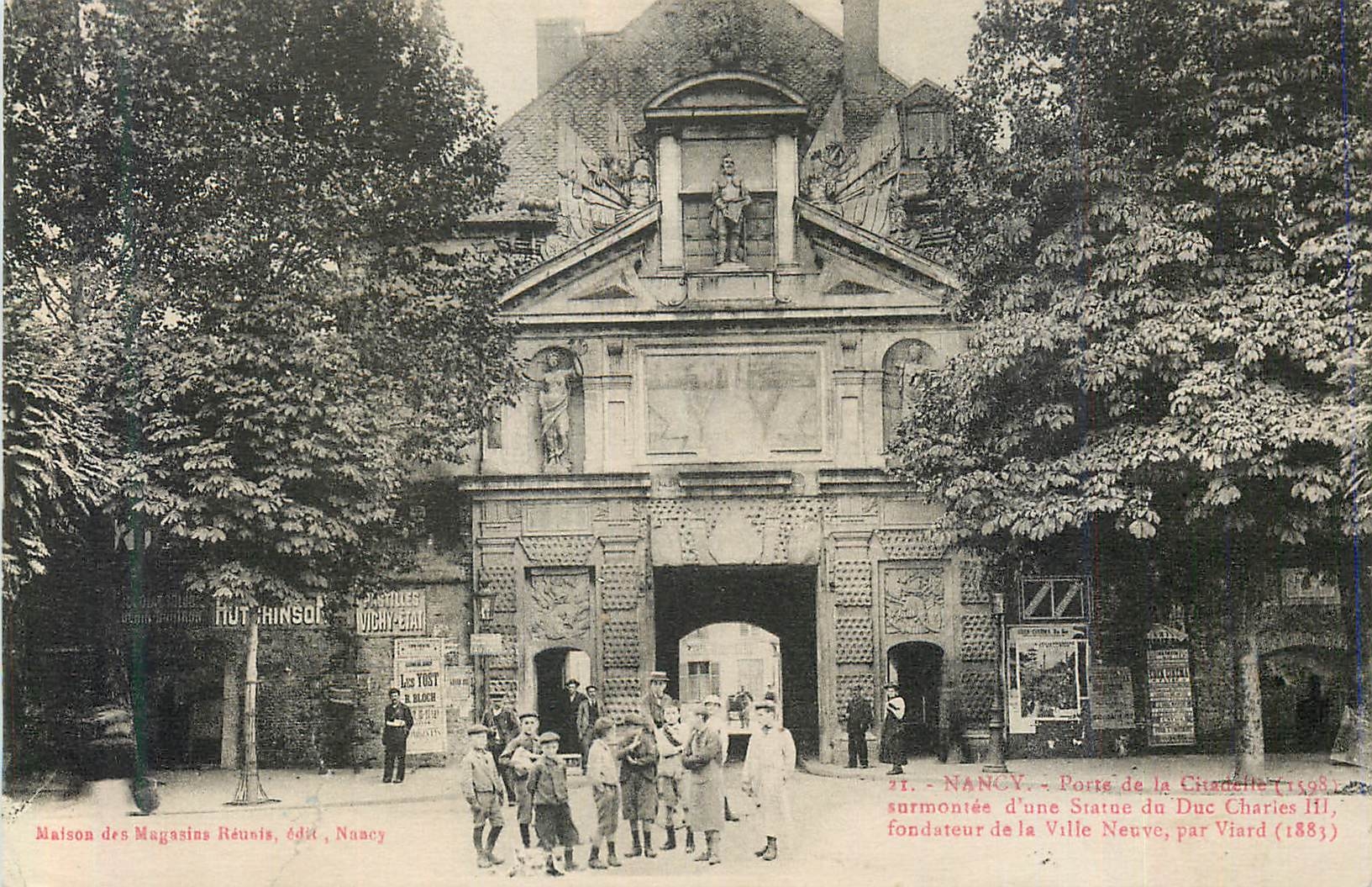 CPA Nancy Porte de la Cathedrale