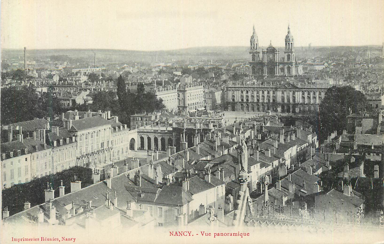 CPA Nancy Vue Panoramique