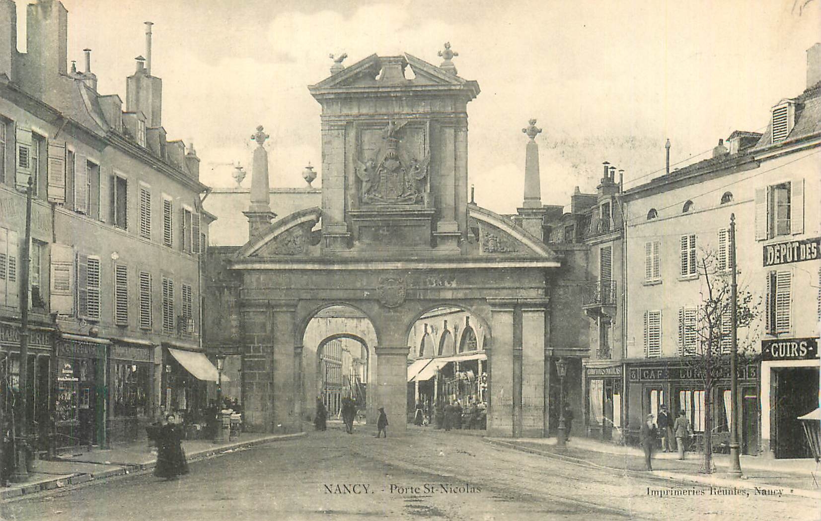 CPA Nancy Porte St Nicolas