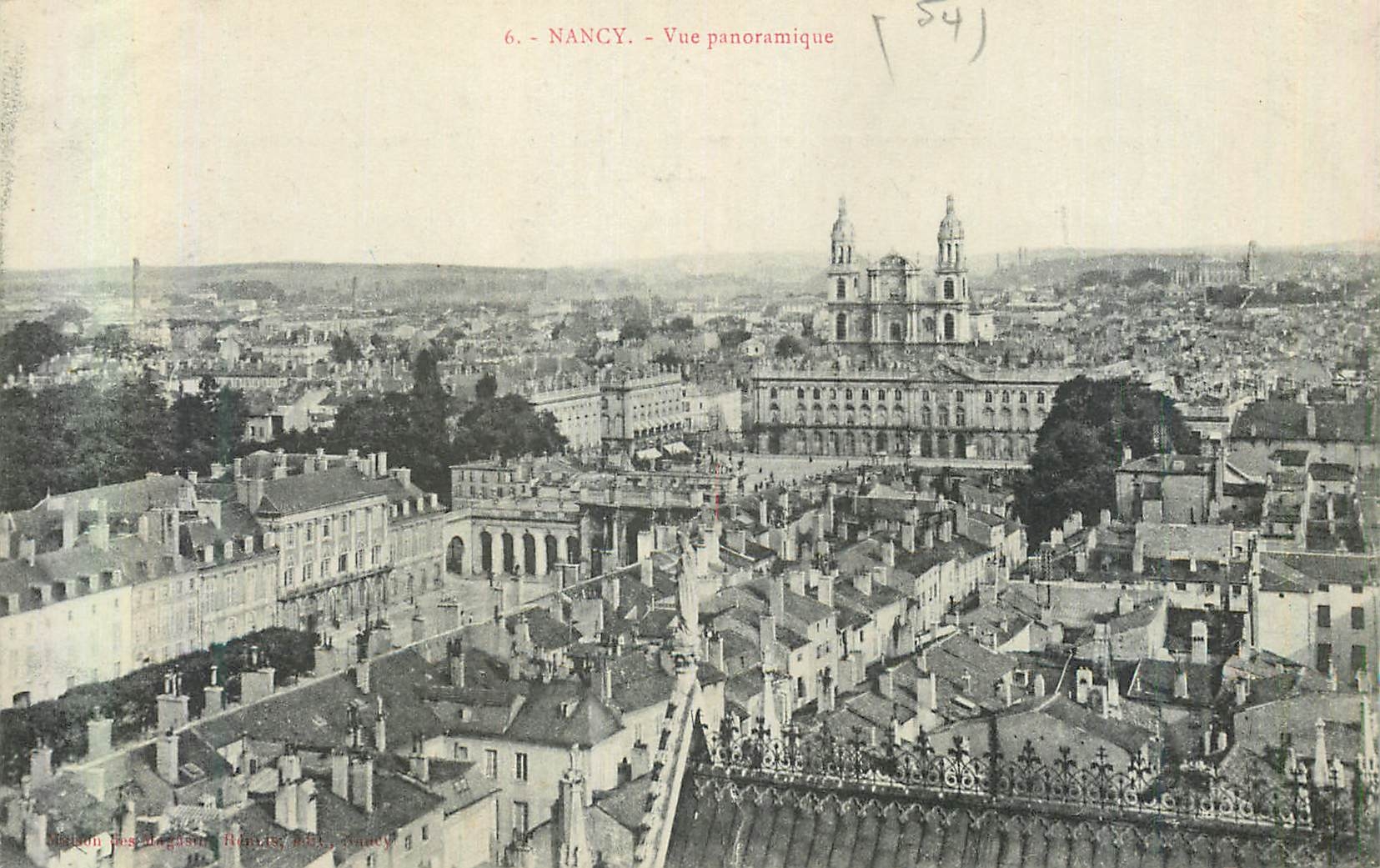 CPA Nancy Vue Panoramique