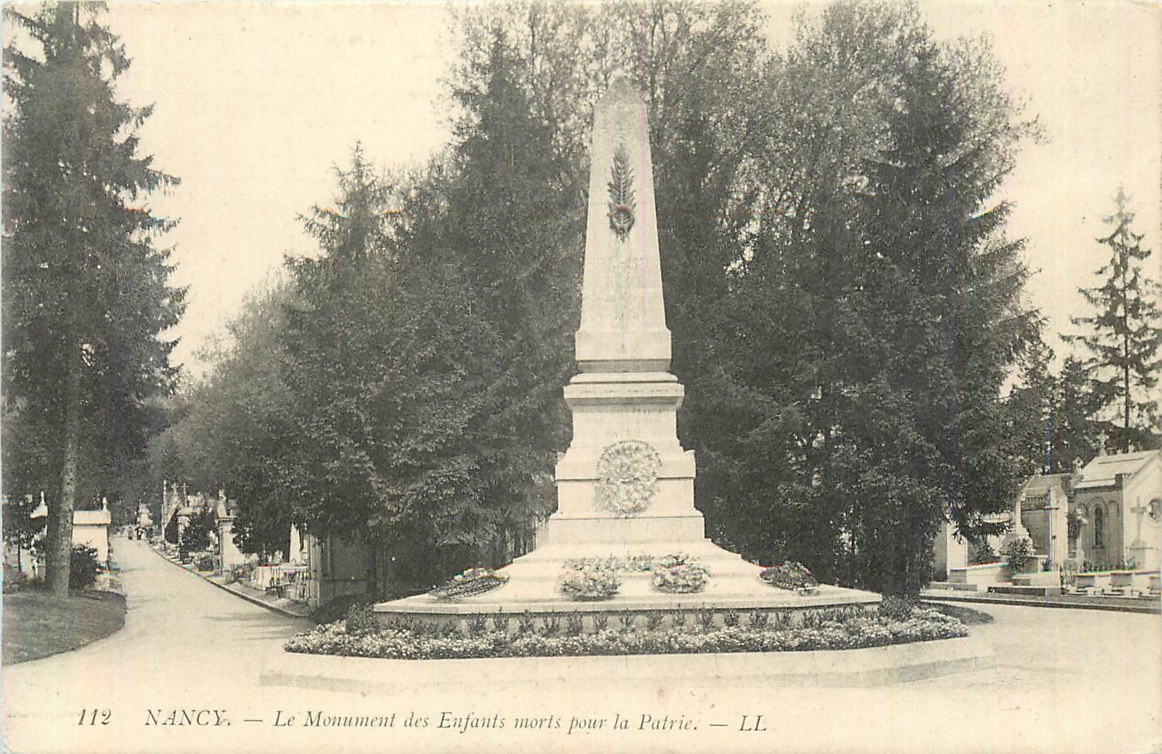 CPA Nancy Le Monument des Enfants Morts pour La Patrie