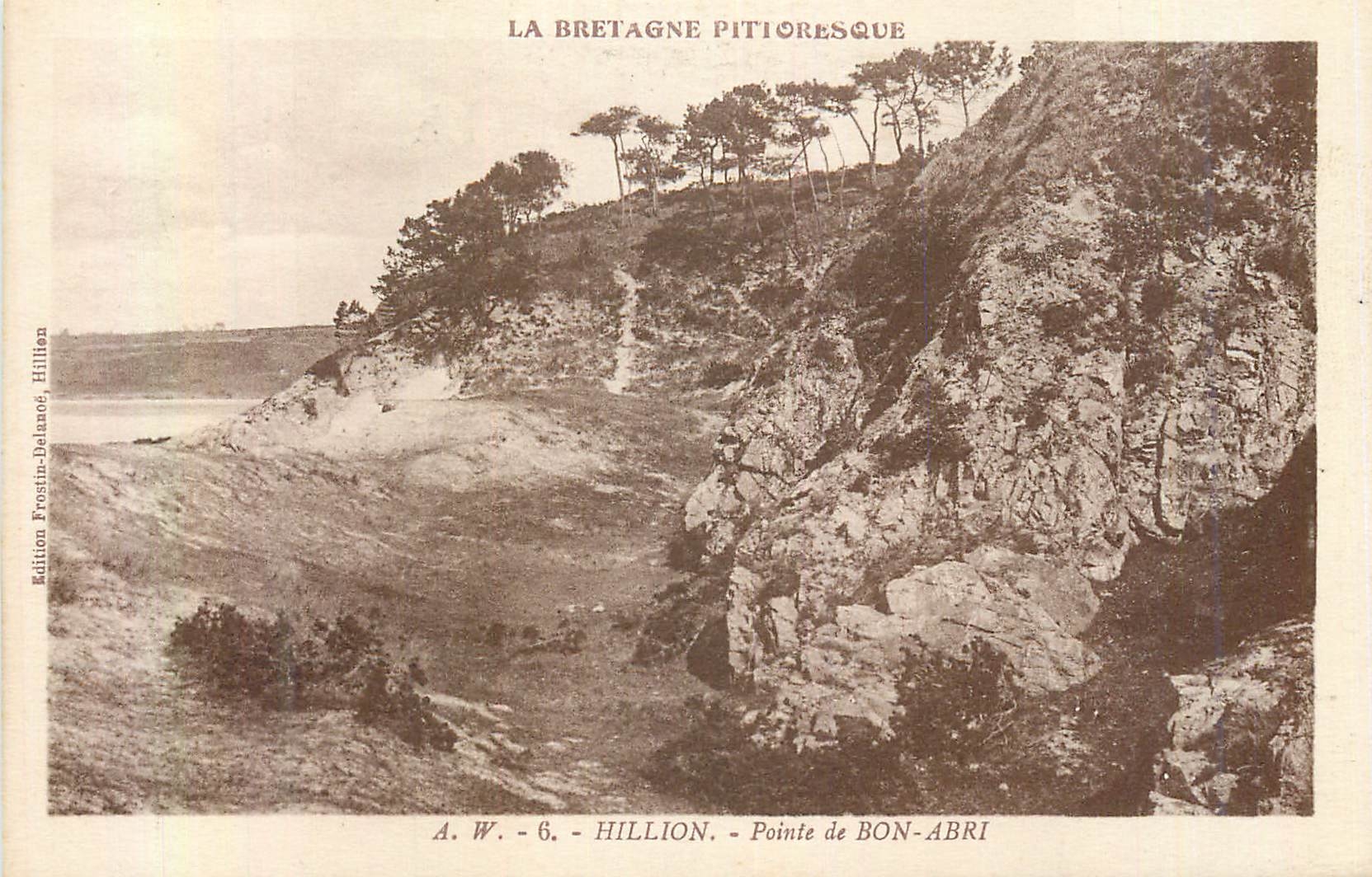 CPA Hillion Pointe de Bon Abri la Bretagne Pittoresque