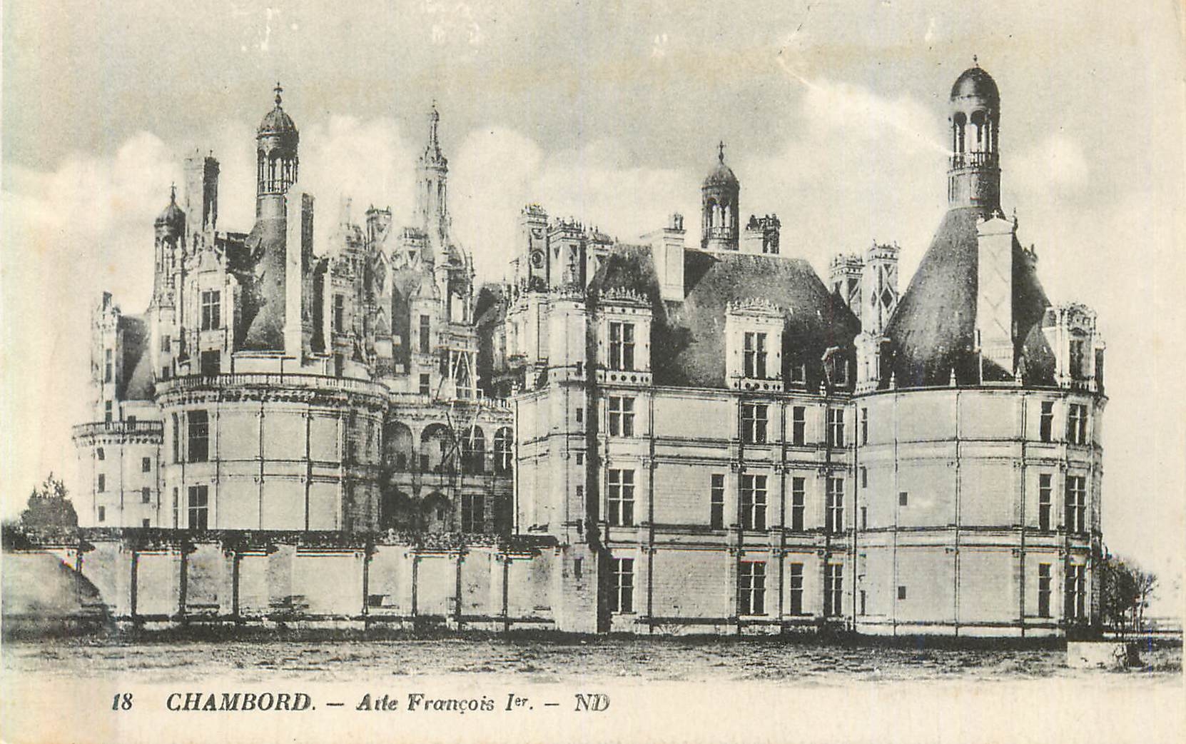 CPA Chambord Aile Francois Ier