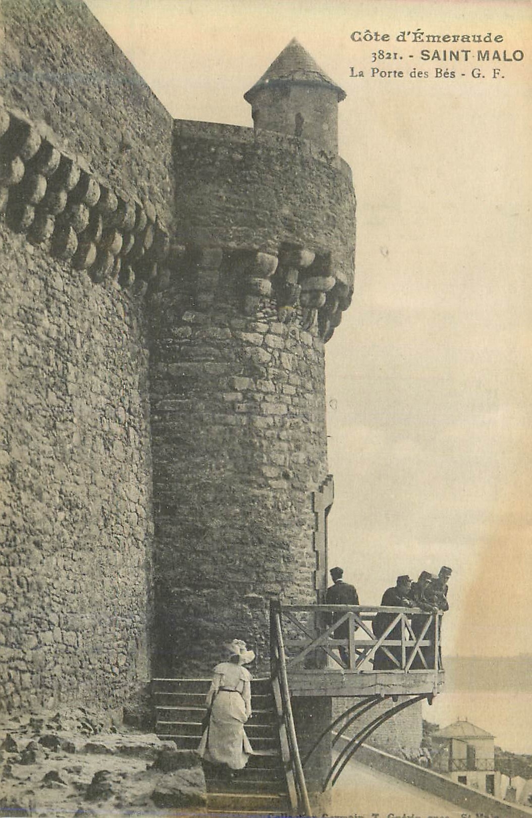 CPA Saint Malo Cote d'Emeraude la Porte des Bes